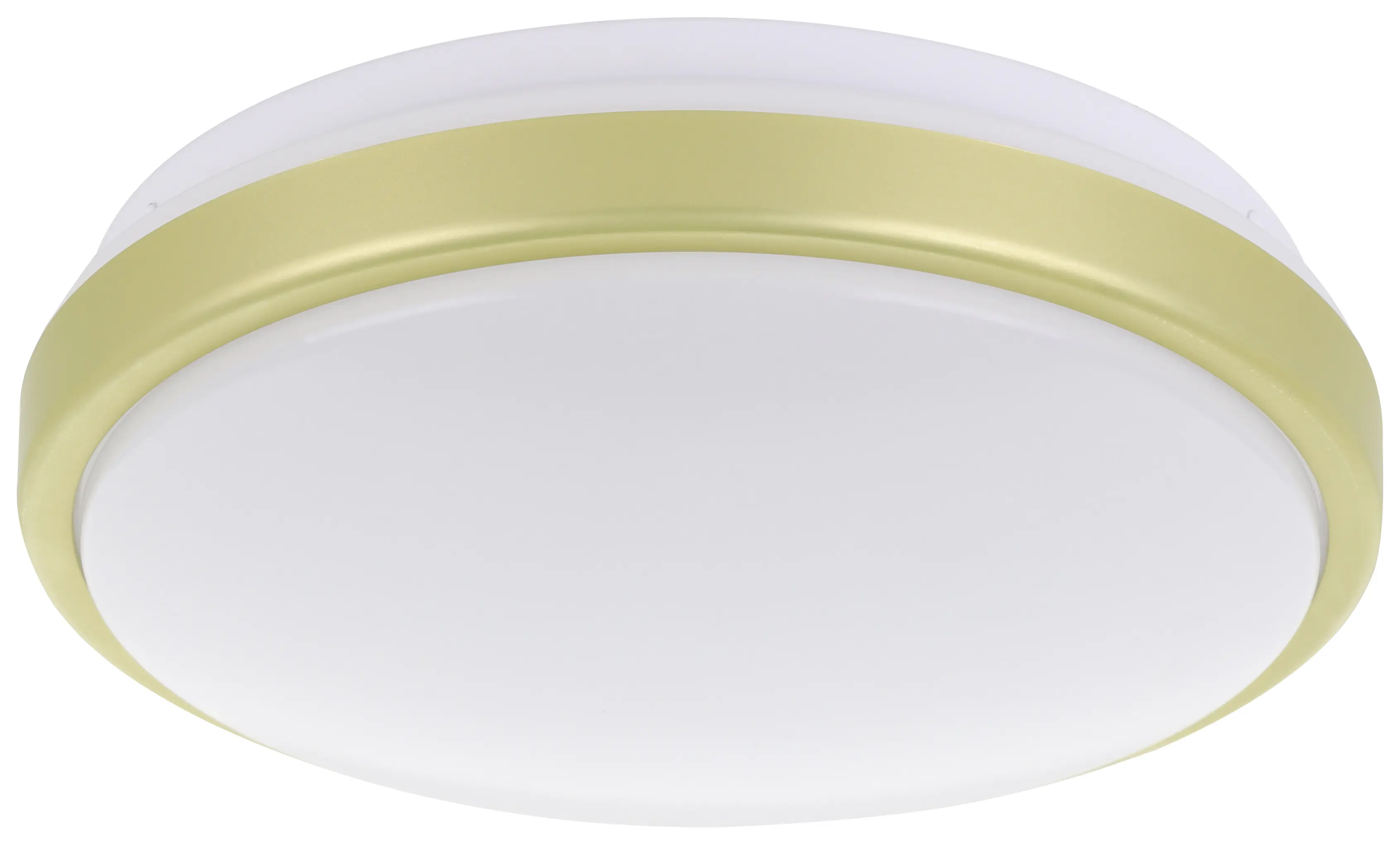 Eglo LED Deckenleuchte Lezuza weiß messing Ø 24,5 cm