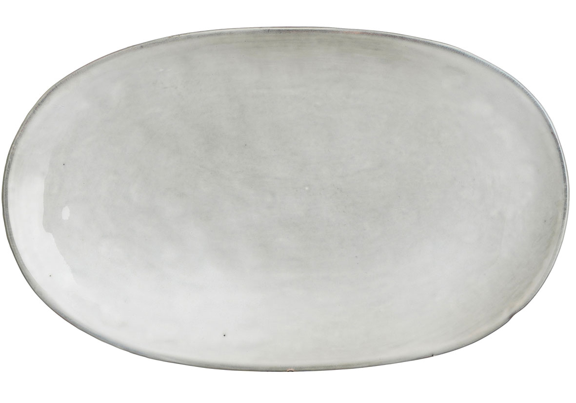 Mica Platte Tabo grau, 35,5 x 21,5 x 4,5 cm