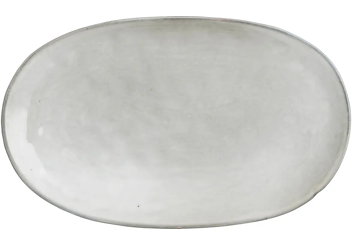 Mica Platte Tabo grau, 35,5 x 21,5 x 4,5 cm