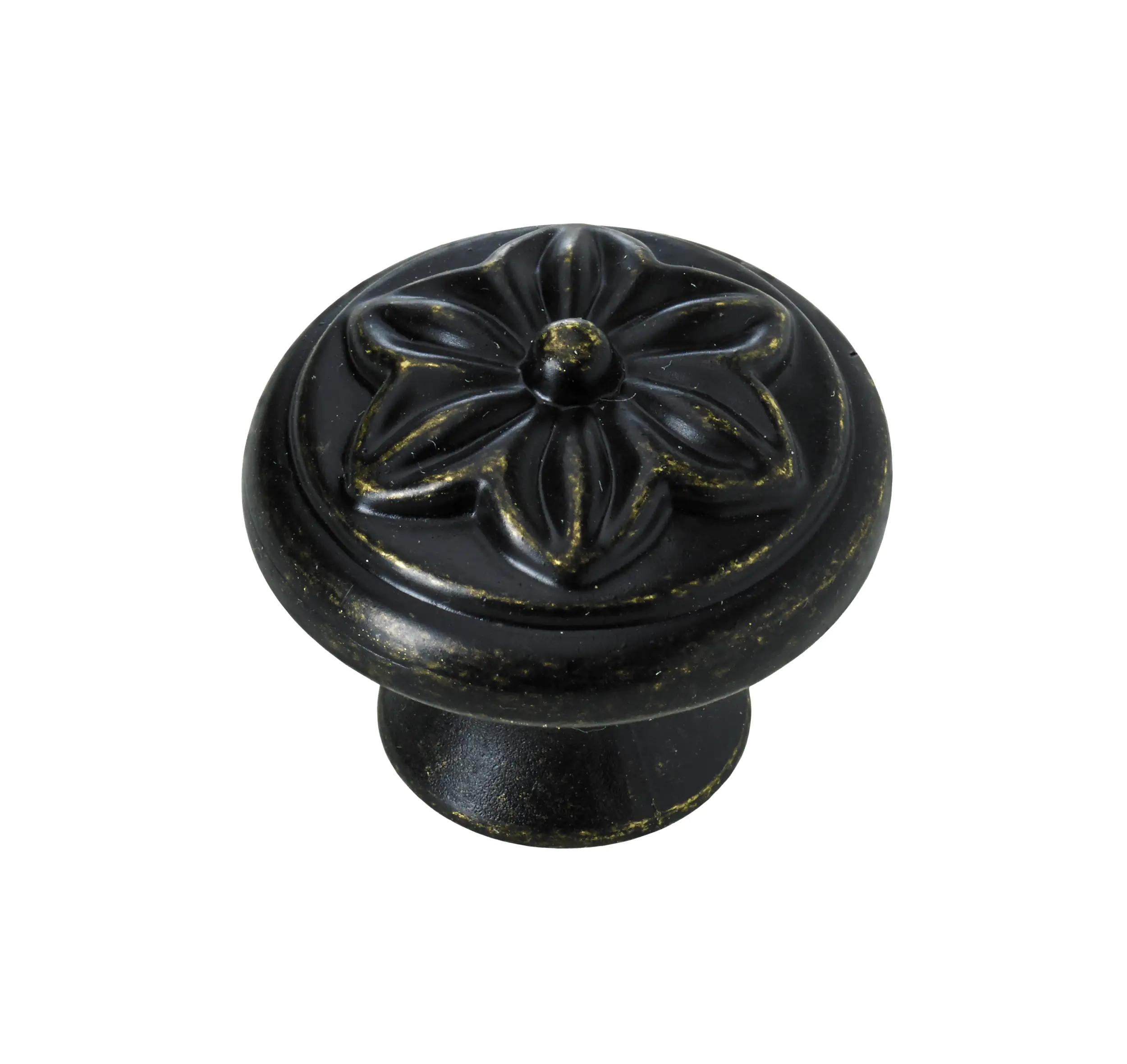 Hettich Möbelknopf Zinkdruckguss antik gold Ø 32,0 mm - 1 Stück