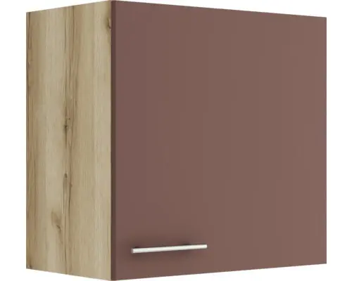 Optifit Oberschrank Bari 407 rostrot/eiche 60 cm