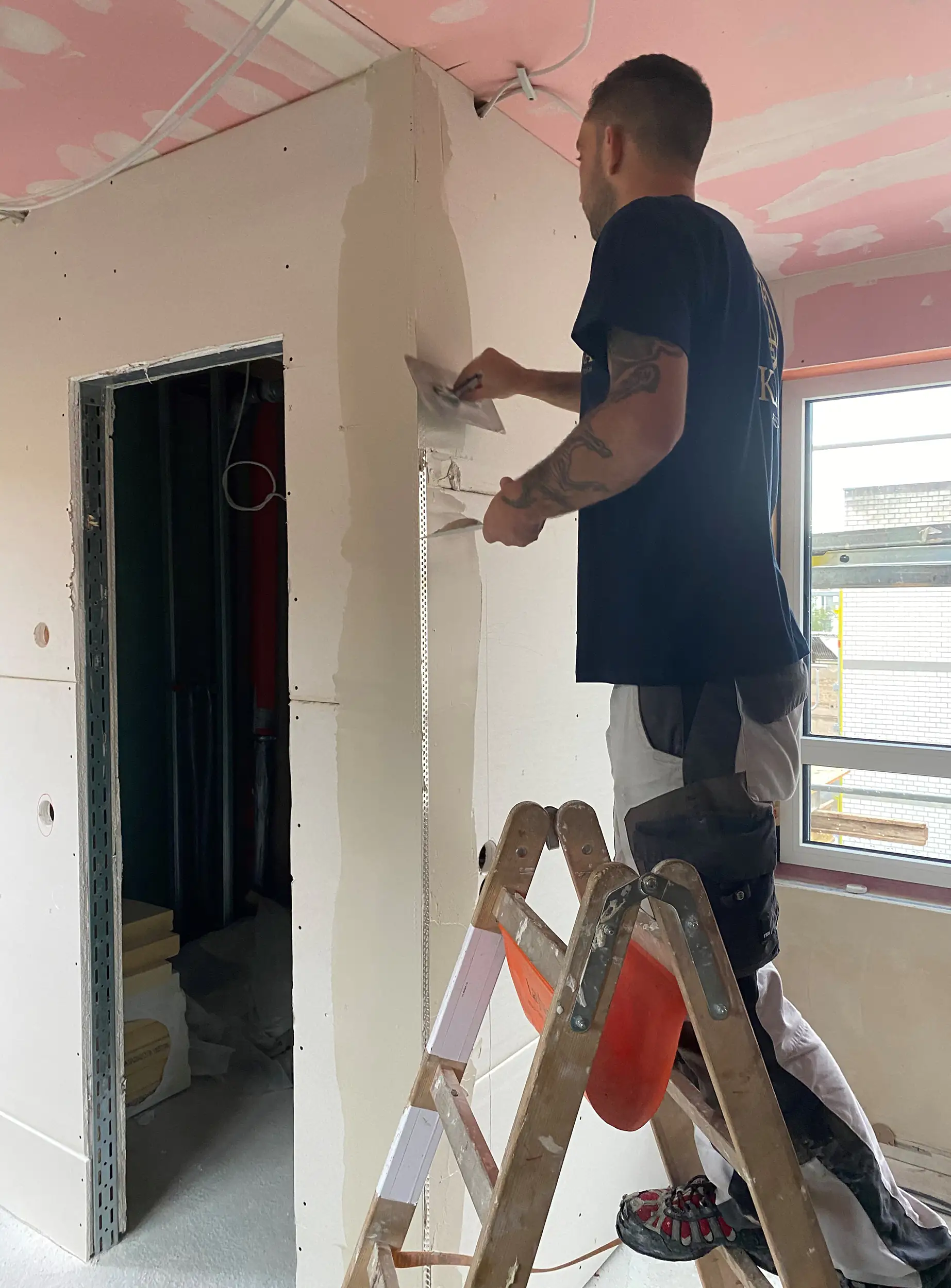 Baukom Trockenbauprofil Alu Kantenprofil 23,5 x 23,5 mm, 5 Stück