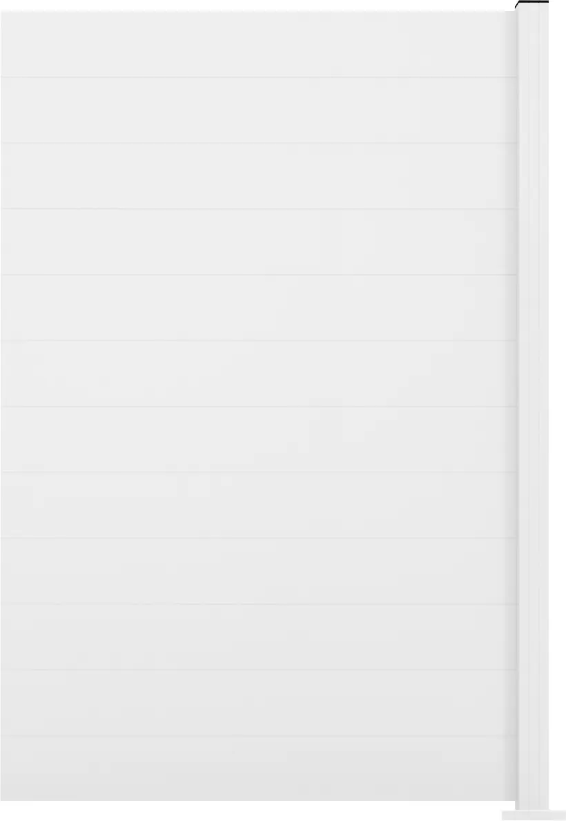 Ambiente Alu-Zaun Erweiterungsset Paneel 150 weiß 187 x 124,2 cm Ambiente Alu-Zaun Erweiterungsset Paneel 150 weiß 187 x 124,2 cm