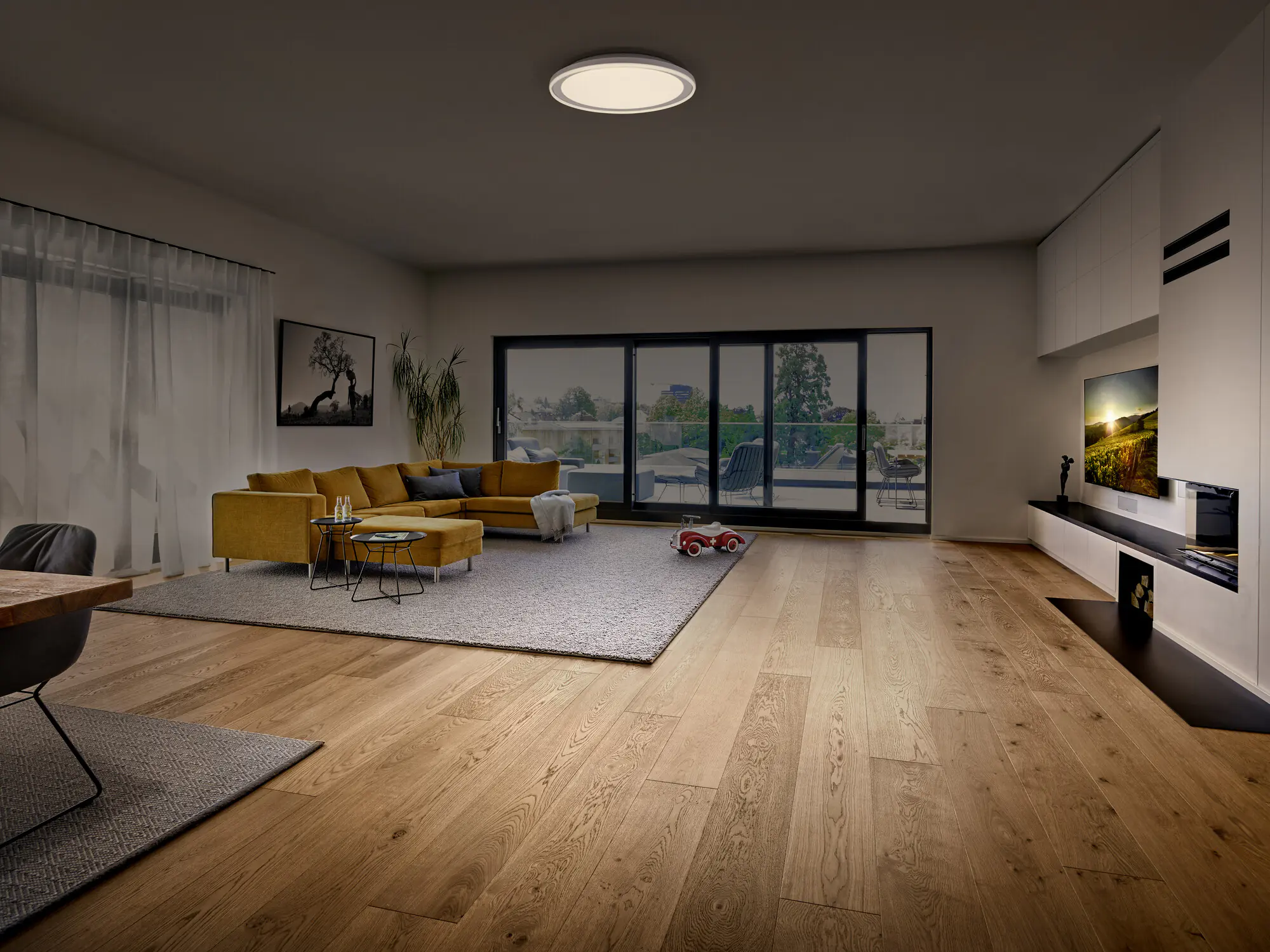 Osram LED Deckenleuchte Orbis Pederson 55 cm 36W weiß Osram LED Deckenleuchte Orbis Pederson 55 cm 36W weiß