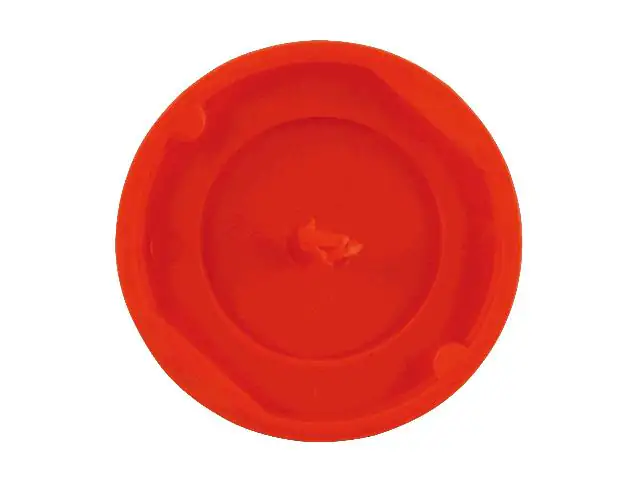 Signaldeckel für Schalterdose rot