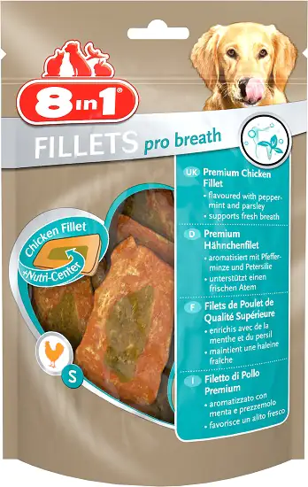 8in1 Hundesnack Fillets Pro Breath S