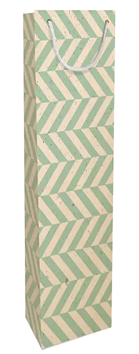 4010992023099 Braun & Company Geschenktragetasche Fischgrät Graspapier 9 x 36 x 7 cm