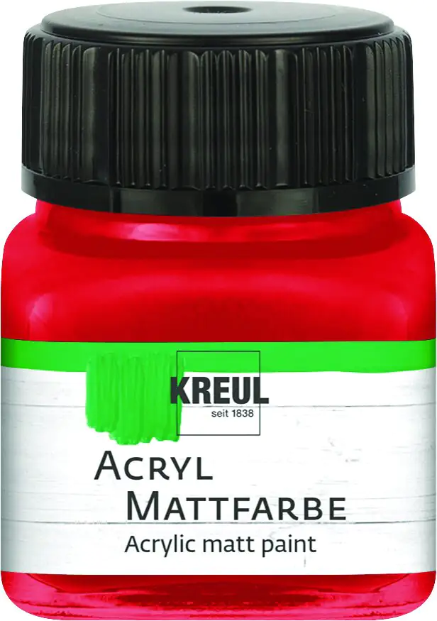 Kreul Acryl Mattfarbe dunkelrot 20 ml Kreul Acryl Mattfarbe dunkelrot 20 ml