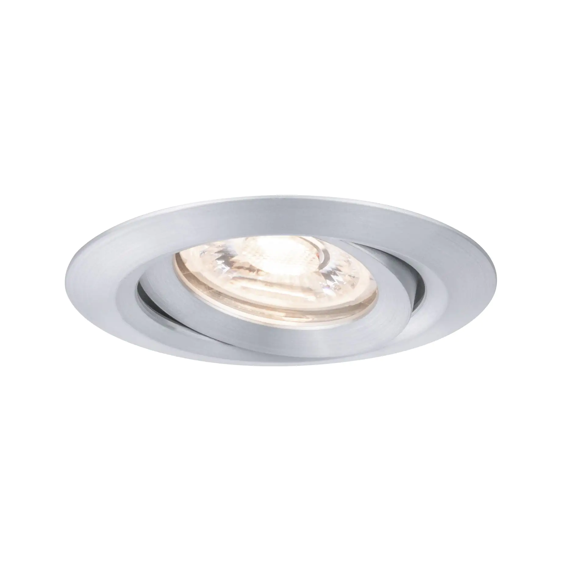 4000870929742_2 Paulmann Einbauleuchten Set Nove mini Plus Coin Alu schwenkbar dimmbar