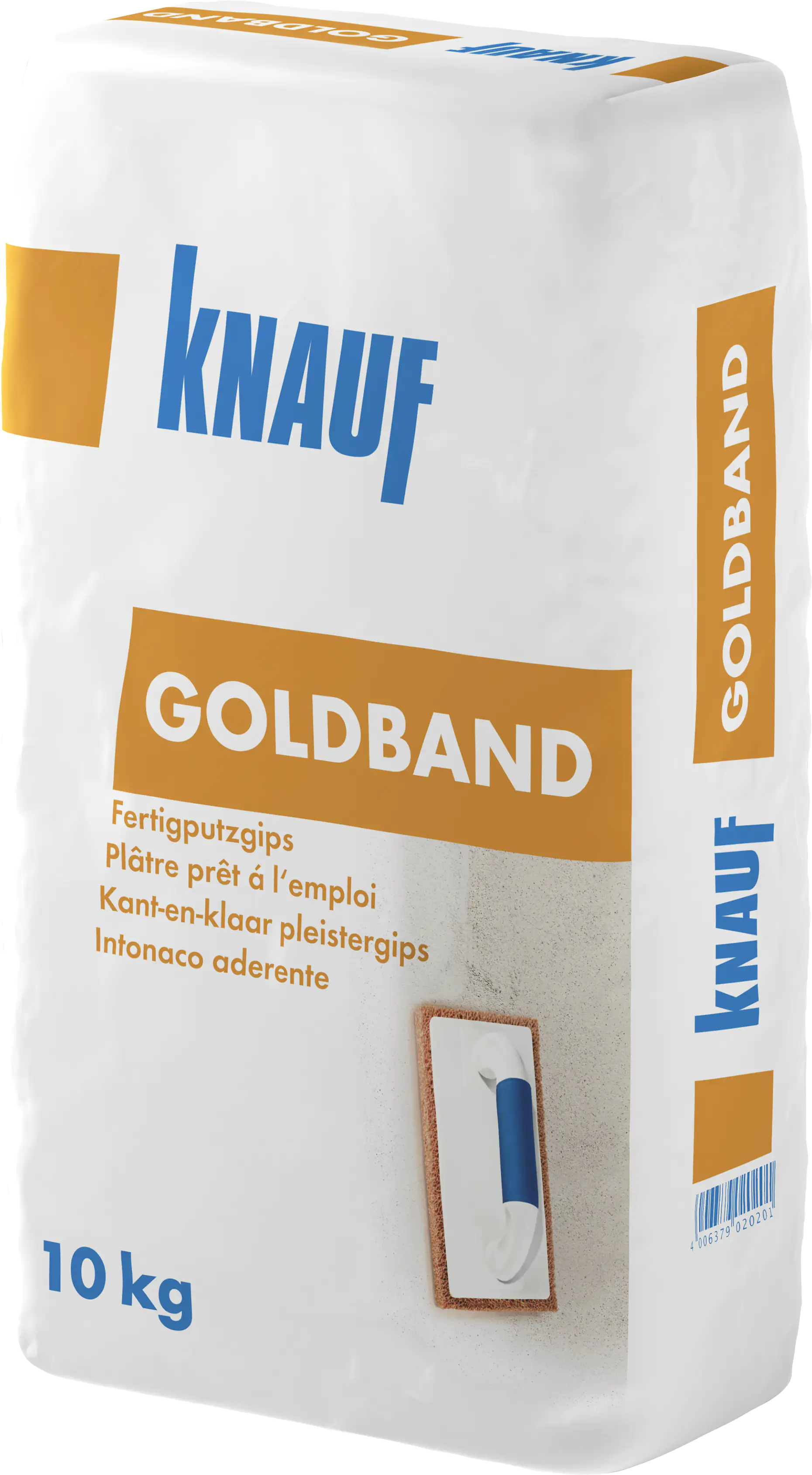Knauf Goldband Fertigputzgips hellgrau, 10 kg Knauf Goldband Fertigputzgips hellgrau, 10 kg