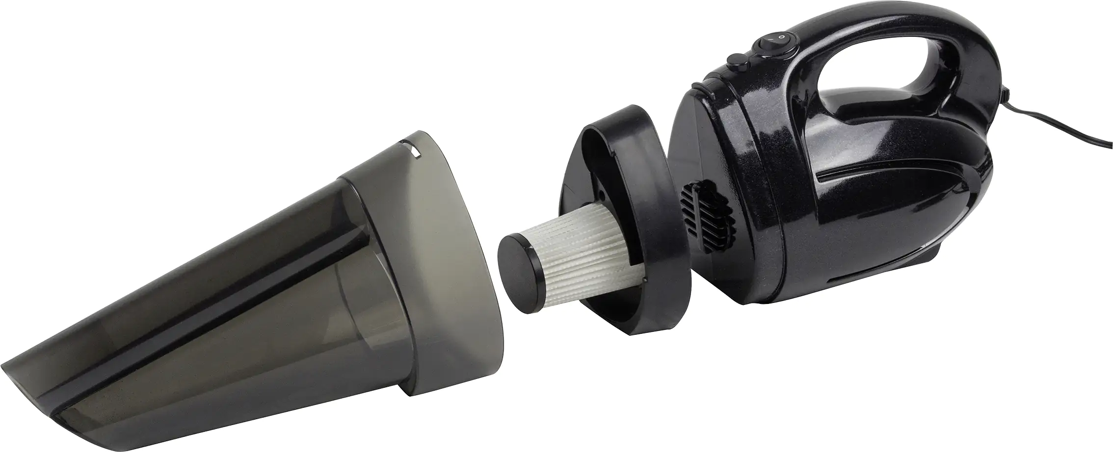 EUFAB Auto-Staubsauger 12V mit innovativer Zyklontechnik