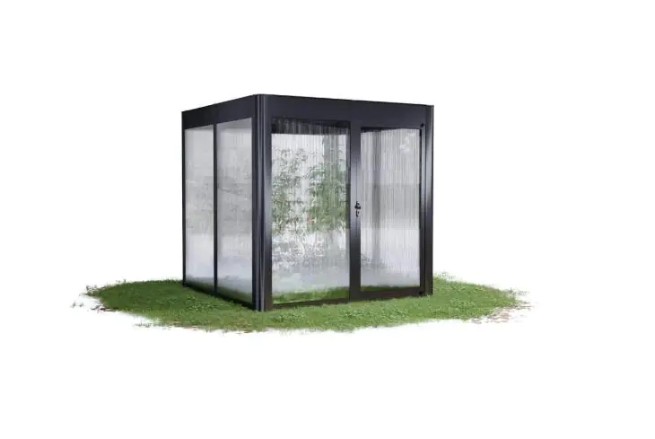 SunElements SunGarden Gartenhaus Select 2.2 233 x 233 cm anthrazit-metallic