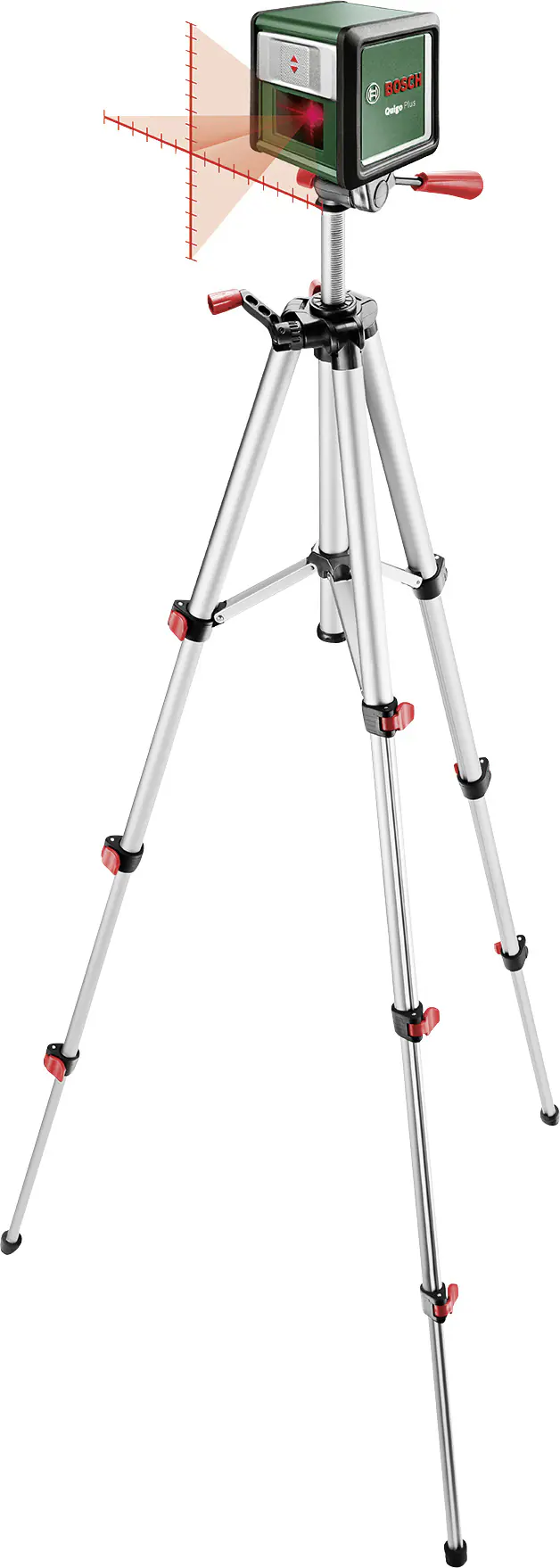 Bosch Kreuzlinienlaser Quigo Plus mit Stativ Bosch Kreuzlinienlaser Quigo Plus mit Stativ