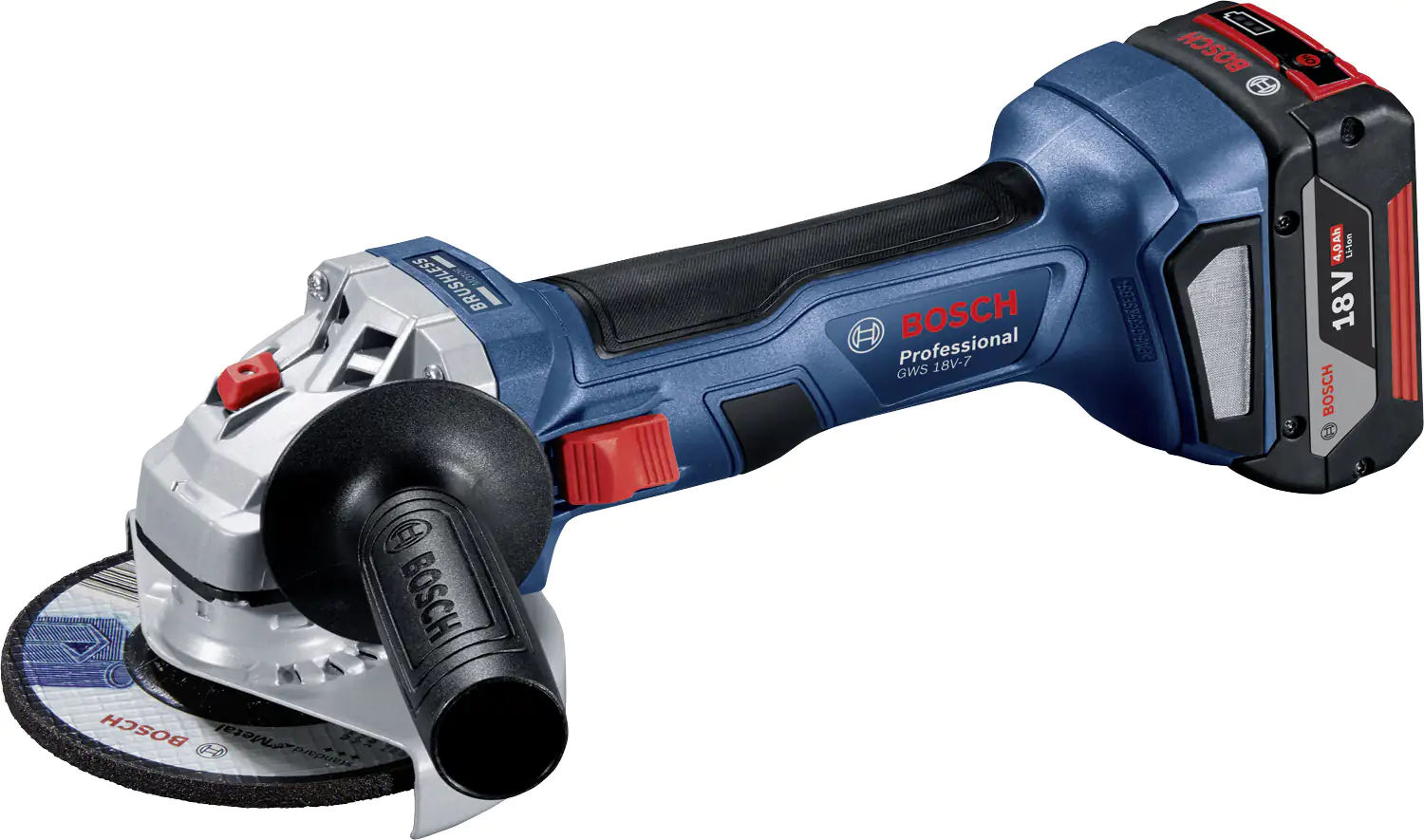 Bosch Professional Winkelschleifer GWS 18V-7 18 V Ø 125 mm Bosch Professional Winkelschleifer GWS 18V-7 18 V Ø 125 mm