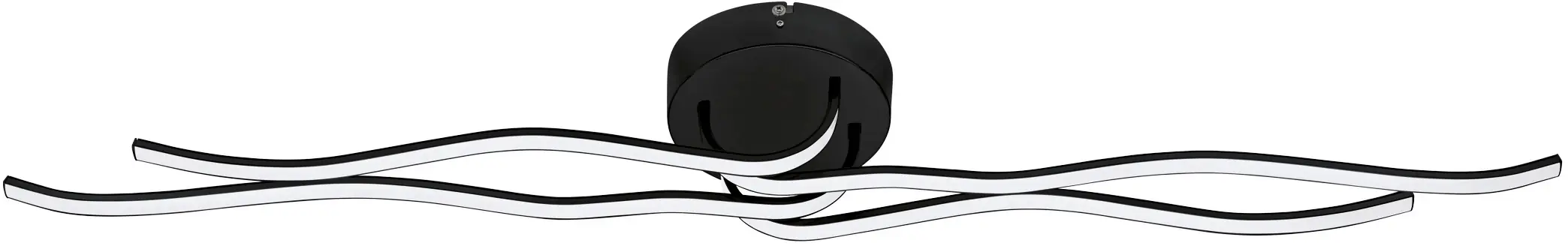 Eglo LED Deckenleuchte Roncade 1 schwarz 116 x 18 cm warmweiß Eglo LED Deckenleuchte Roncade 1 schwarz 116 x 18 cm warmweiß