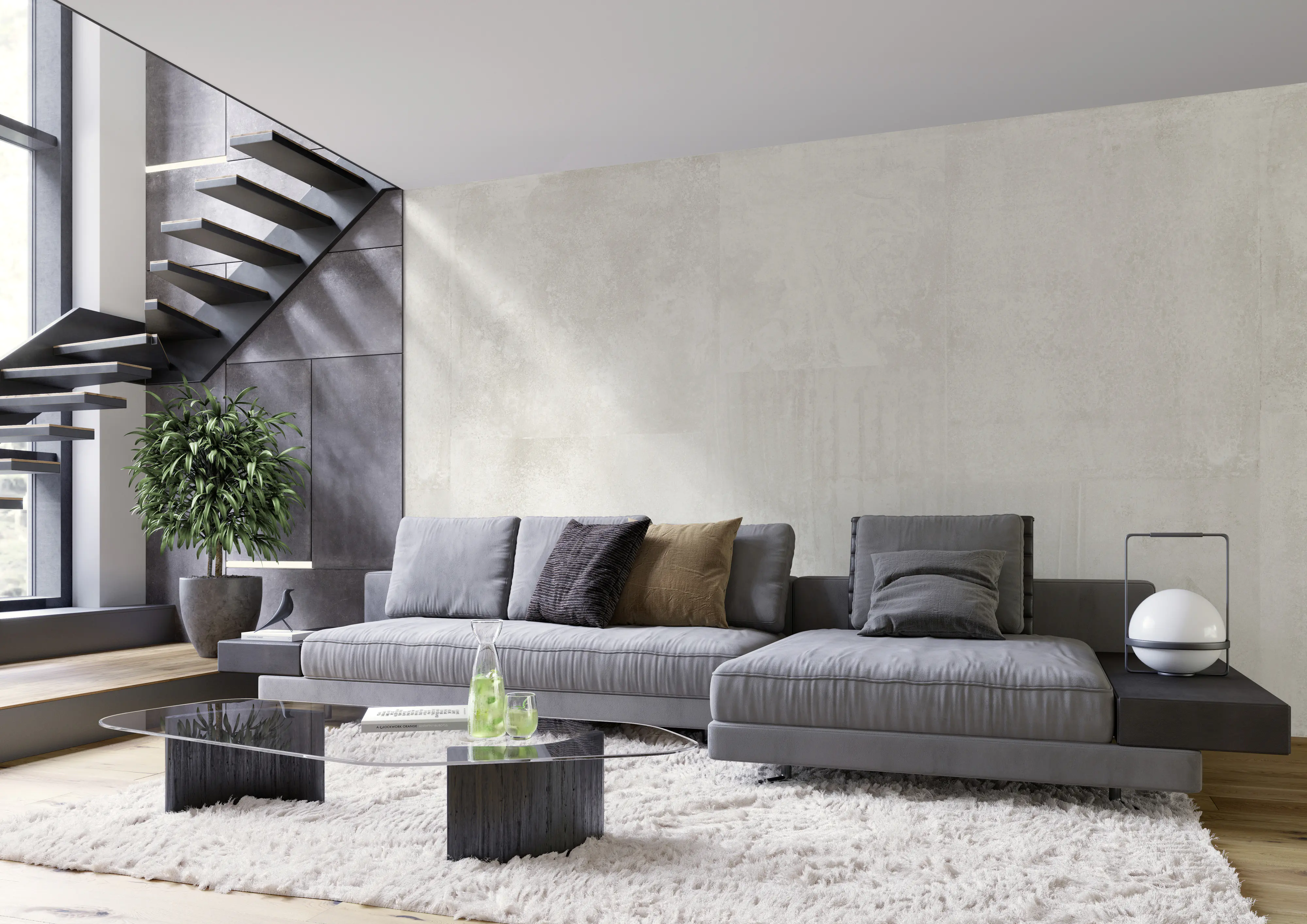 Rasch Vlies Fototapete 364224 Weiß-Offwhite Muster & Motive 2,65 m x 3,71 m