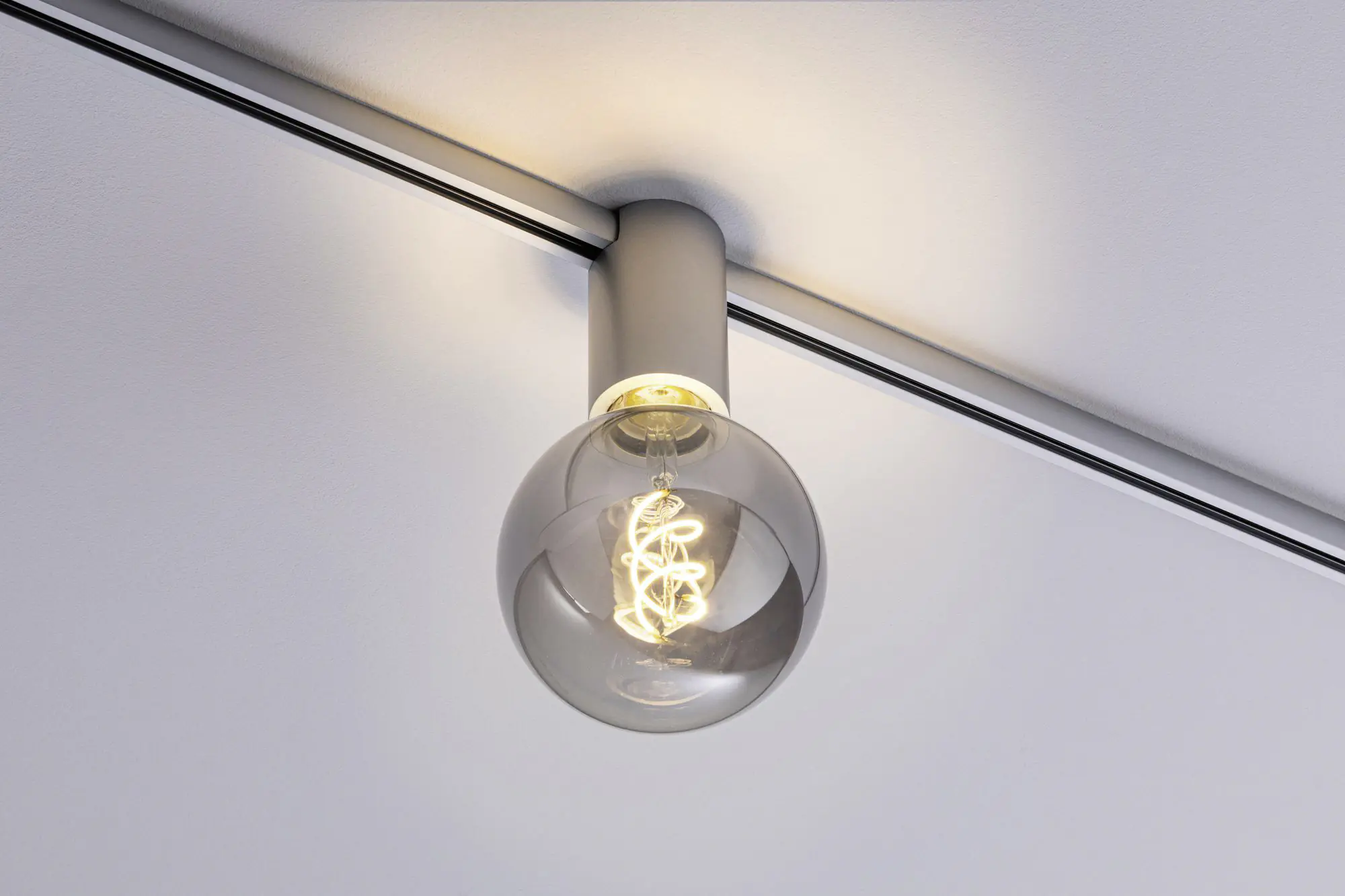 Paulmann URail Schienenspot Ceiling Socket 9,6 x 5,5 cm E27 20 W dimmbar