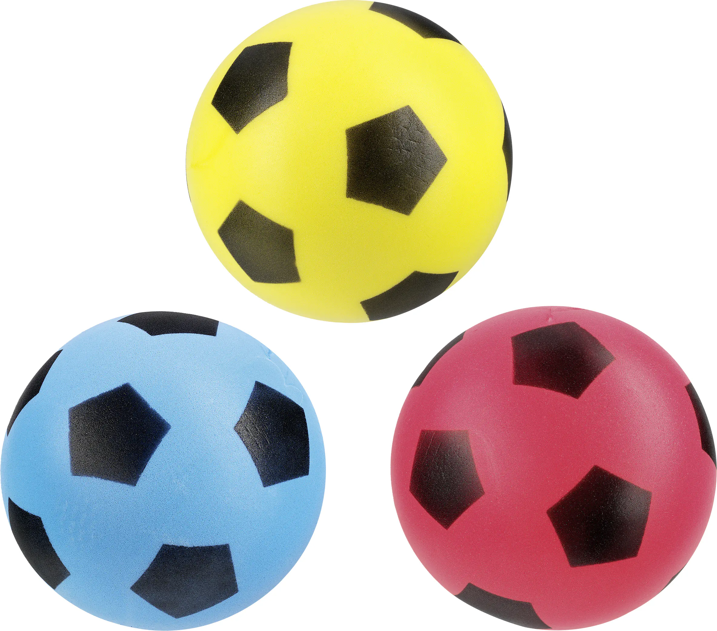 Happy People Fußball Soft Ø 200 mm, 1 Stück, farblich sortiert