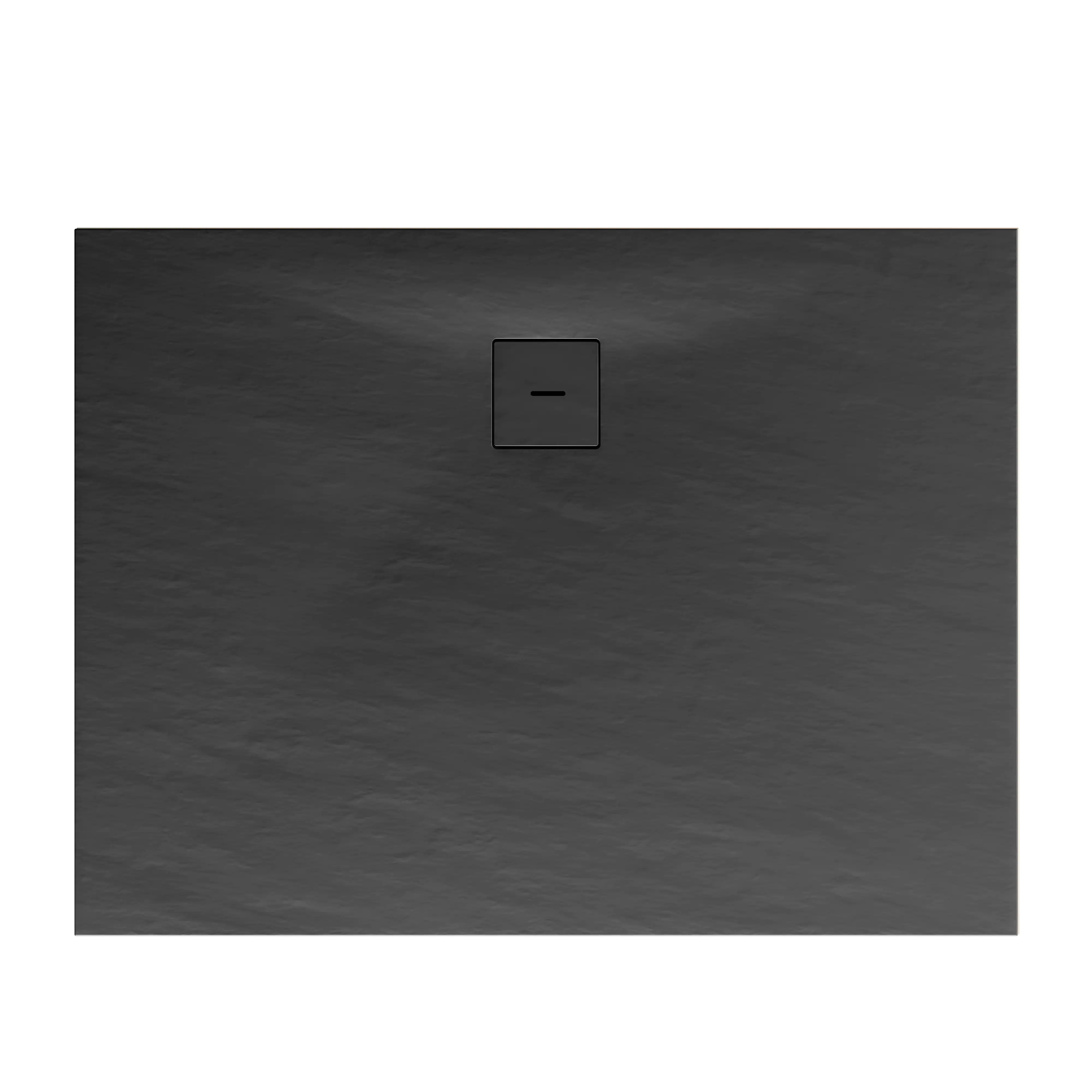 Schulte Duschwanne Steinstruktur 100 x 75 cm anthrazit