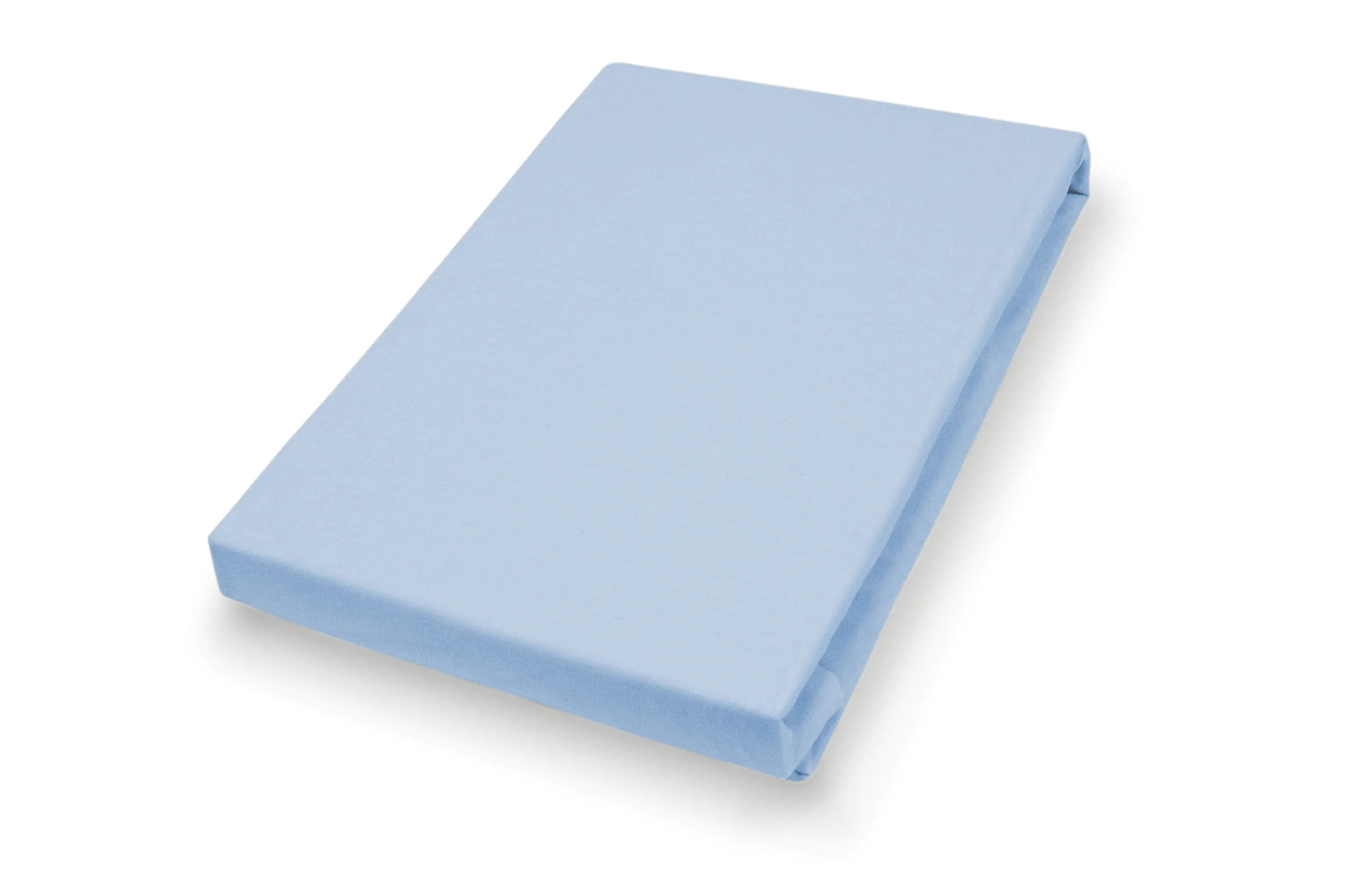 Vario Jersey-Spannbetttuch bluesky, 100 x 200 cm