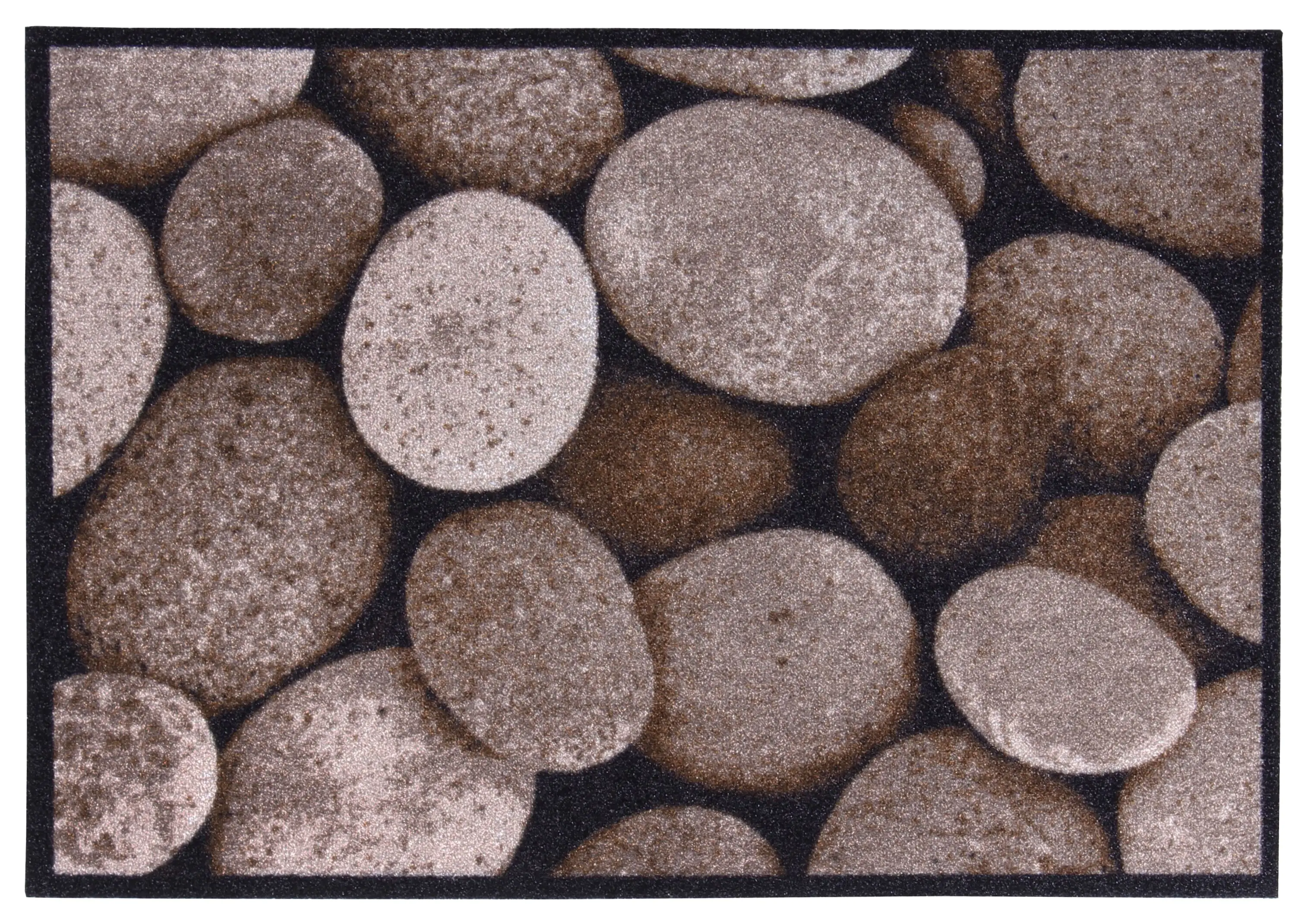 4002398047458 Fußmatte Rinaldo stones taupe, 50 x 70 cm
