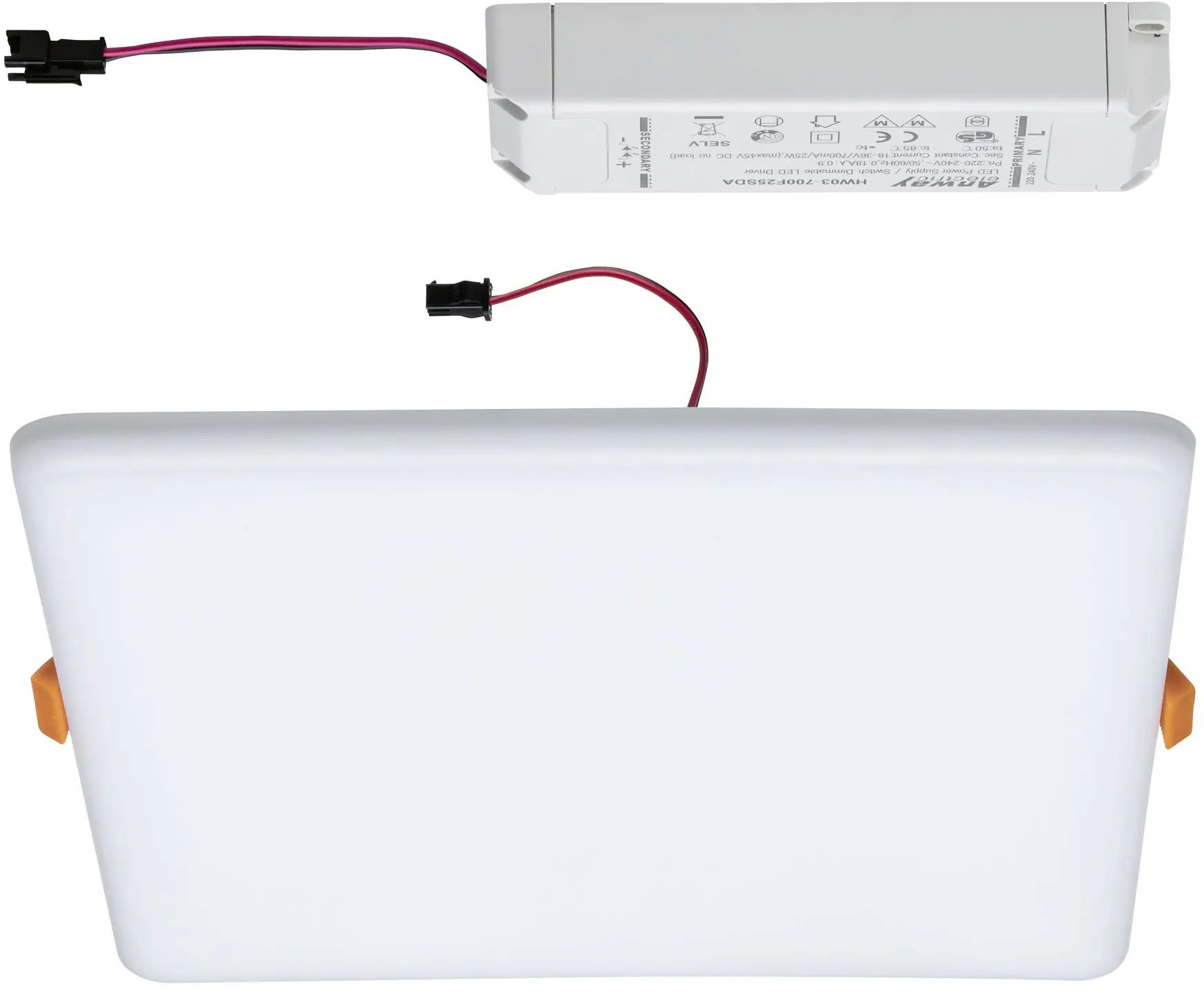 Paulmann Einbauleuchte LED Veluna Varifit 3 Stufen dimmbar 21,5 cm 22 W