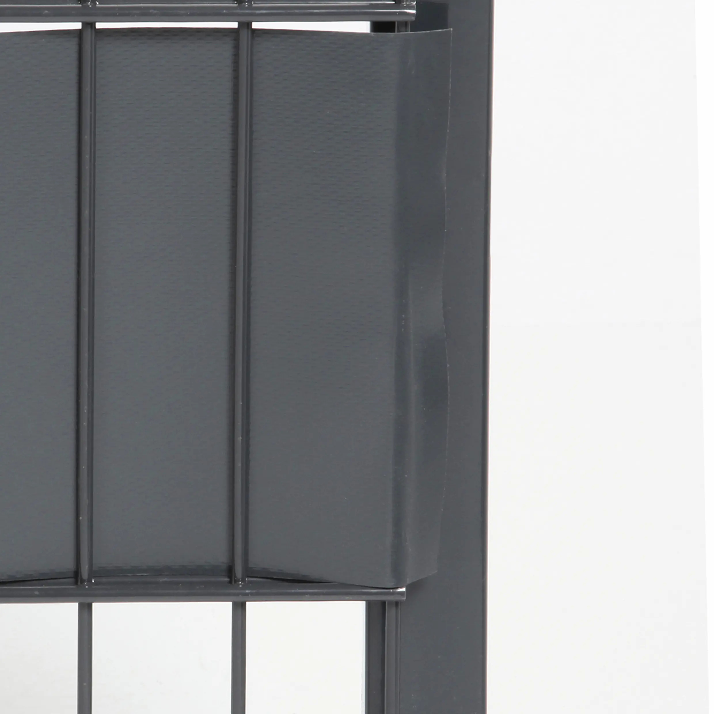 Floraworld Klemmschienen für Sichtschutzstreifen 24 cm - 25 Stk.