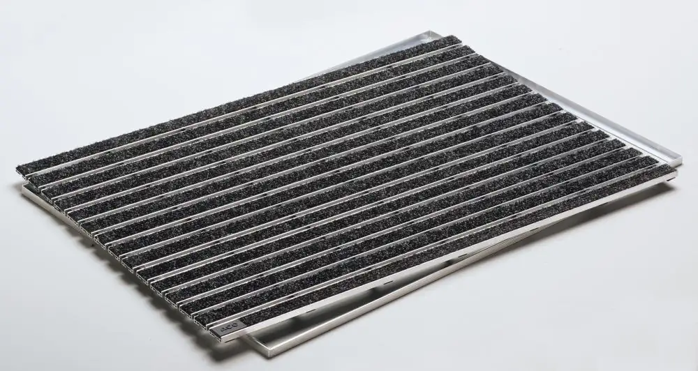 ACO Indoor Alu Schuhabstreifermatte anthrazit, 75 x 50 cm