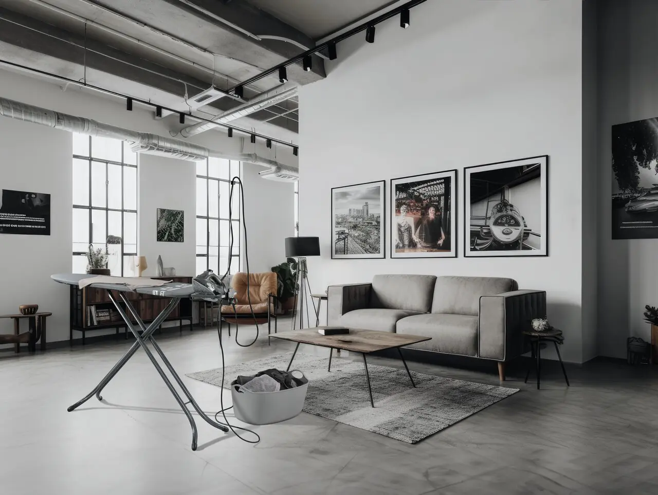 Leifheit Bügelbrett Air Board M Black Plus 120 x 38 cm