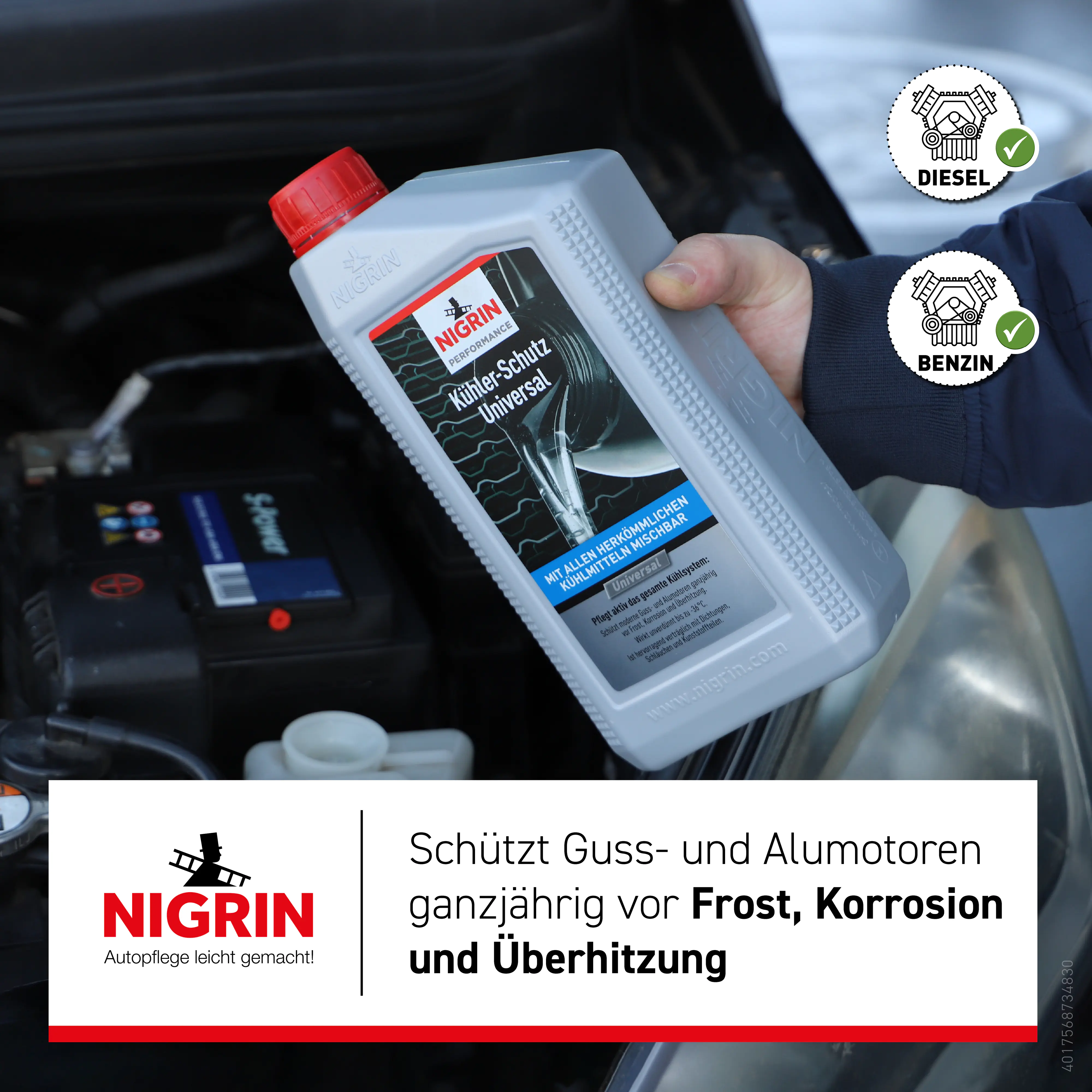 Nigrin Performance Kühlerfrostschutz Universal 1,5 L