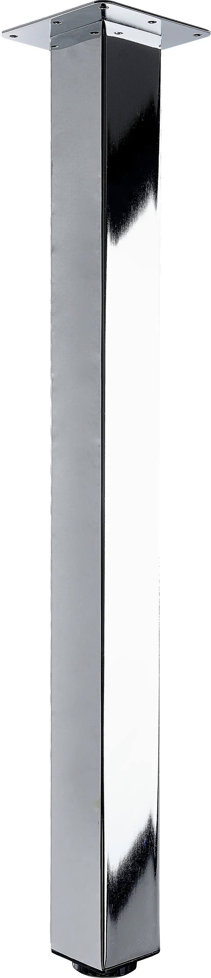 Hettich Design-Tischbein Mella verchromt