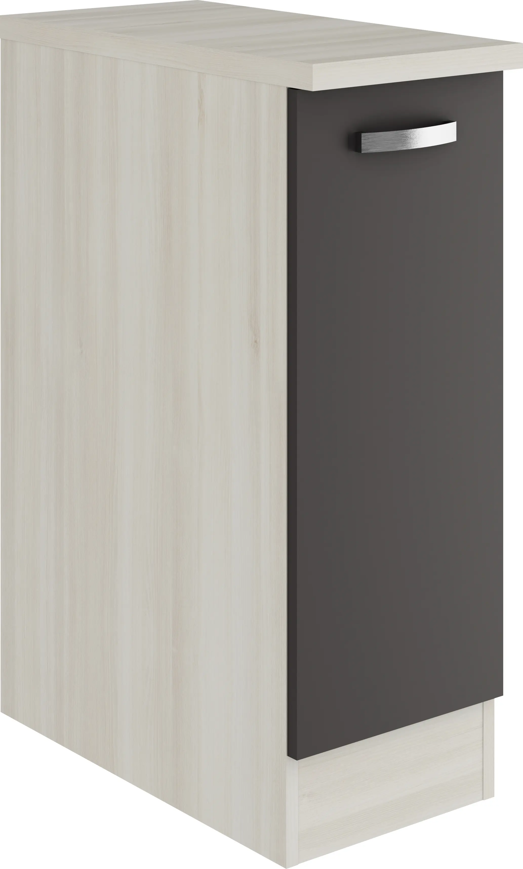 Optifit Unterschrank Faro 220 anthrazit/akazie 30 cm