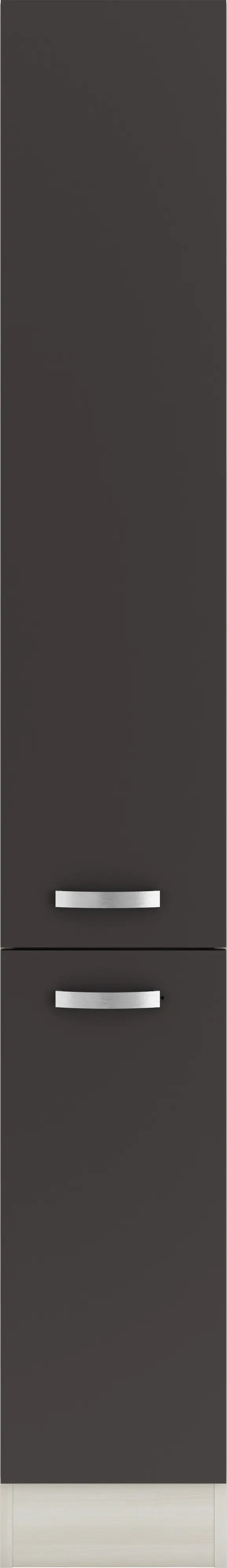 Optifit Apothekerschrank Faro 220 anthrazit/akazie 30 cm