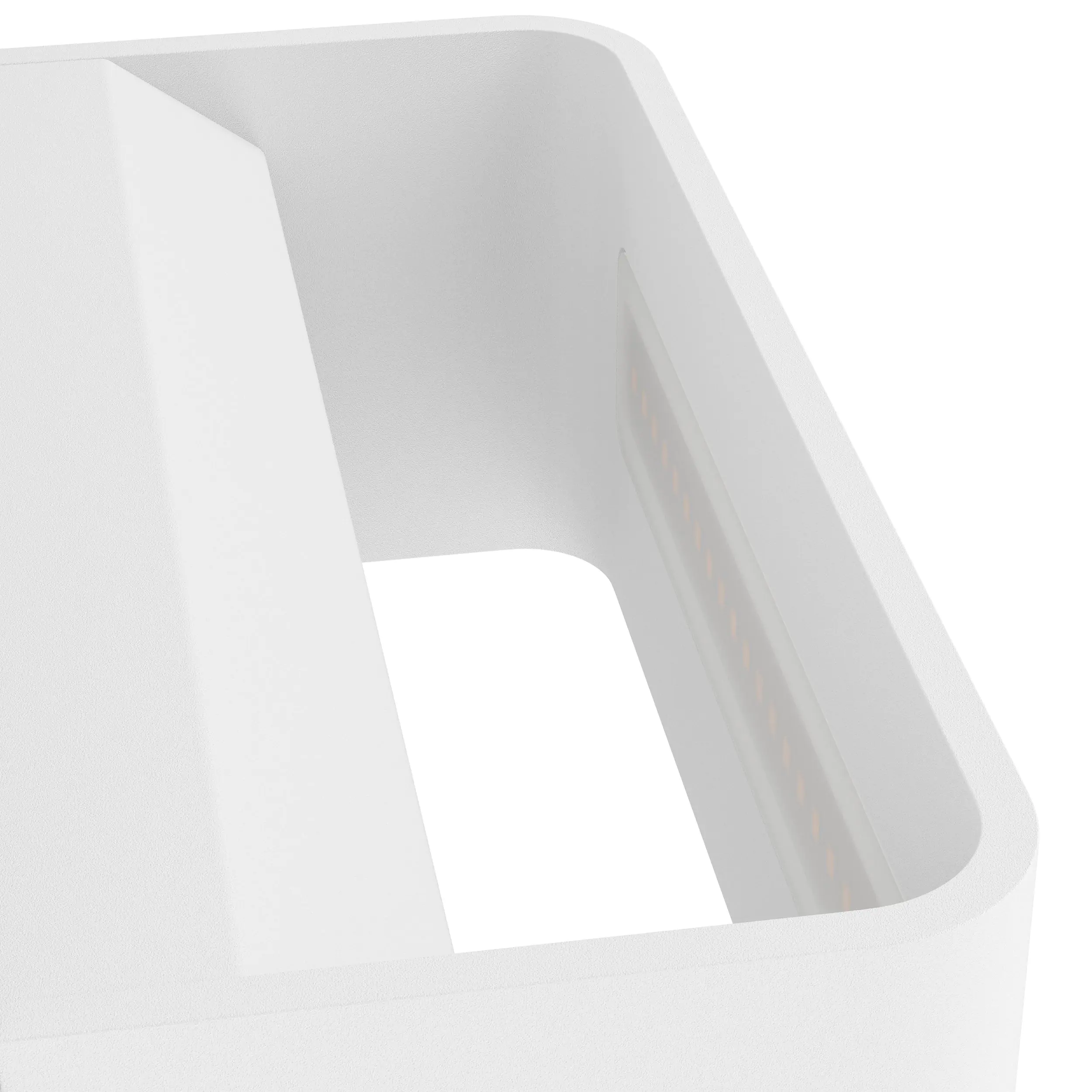 Eglo LED Wandleuchte Sania 4 weiß 20 x 8 cm Up & Down warmweiß Eglo LED Wandleuchte Sania 4 weiß 20 x 8 cm Up & Down warmweiß