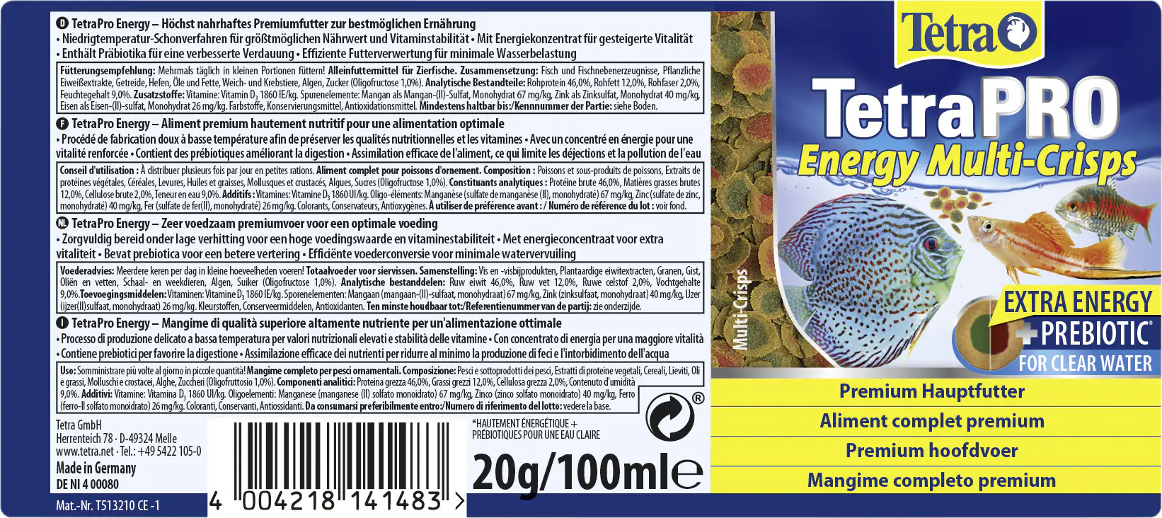 Tetra Pro Energy 100 ml