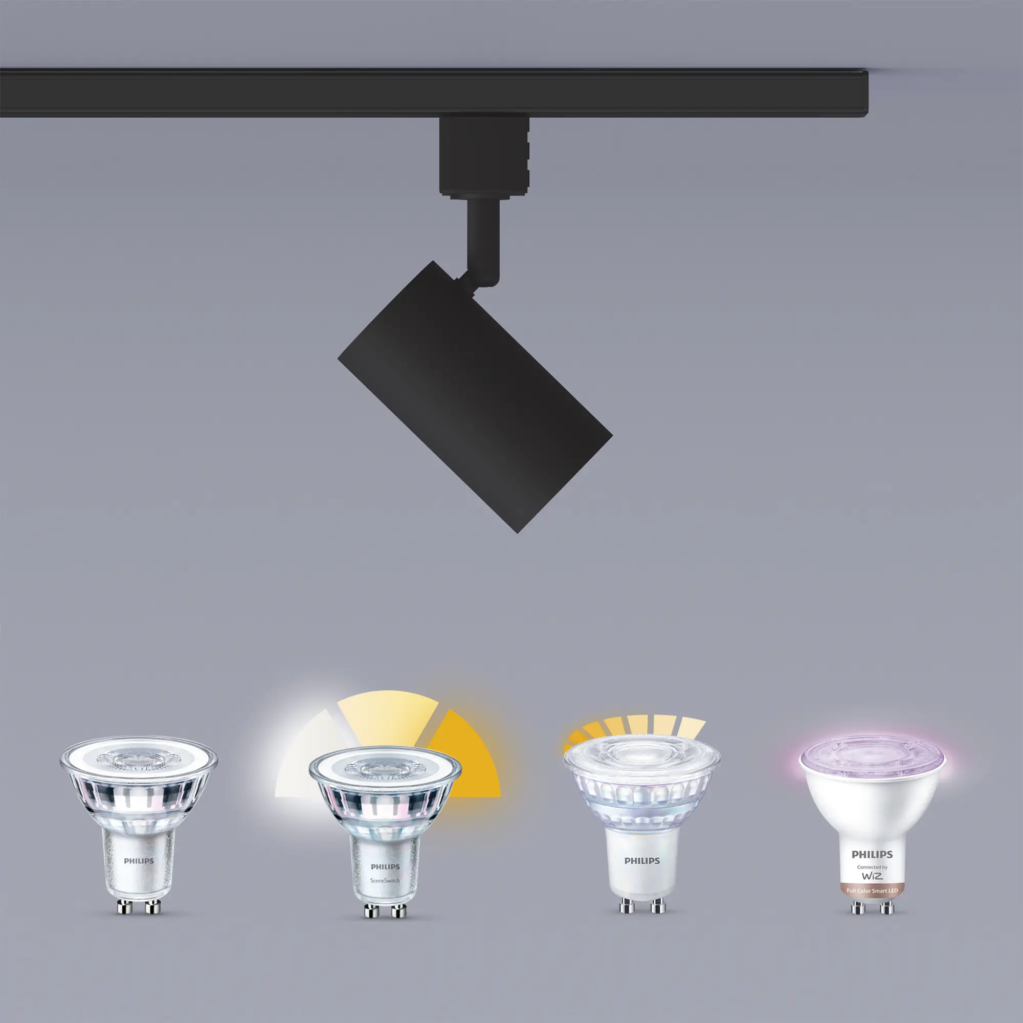 Philips Schienenleuchte 1er Spot Zilo Easy Link schwarz