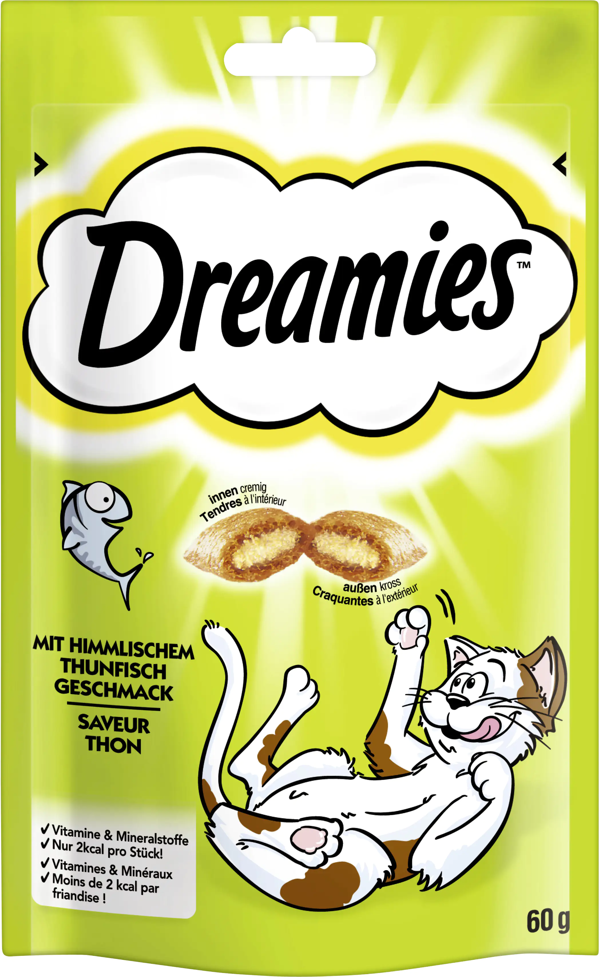 5998749122228_2921003 Dreamies Katzensnack Thunfisch 60 g