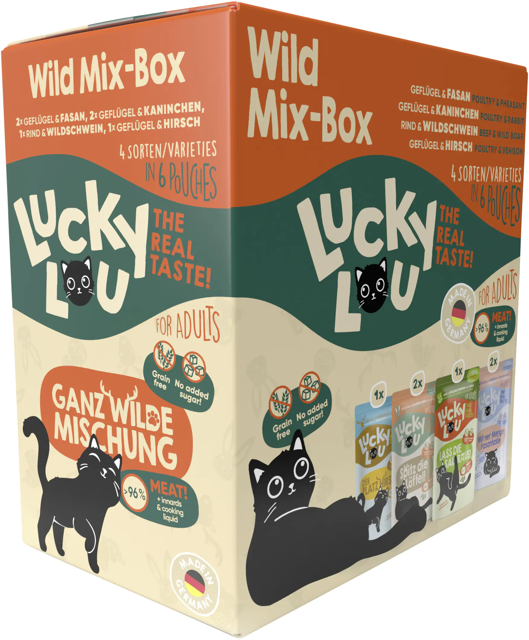 Lucky Lou Lifestage Adult Wild-Mix 6x125g Lucky Lou Lifestage Adult Wild-Mix 6x125g