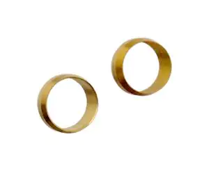 Cornat Klemmringe Messing blank, ø 12 mm