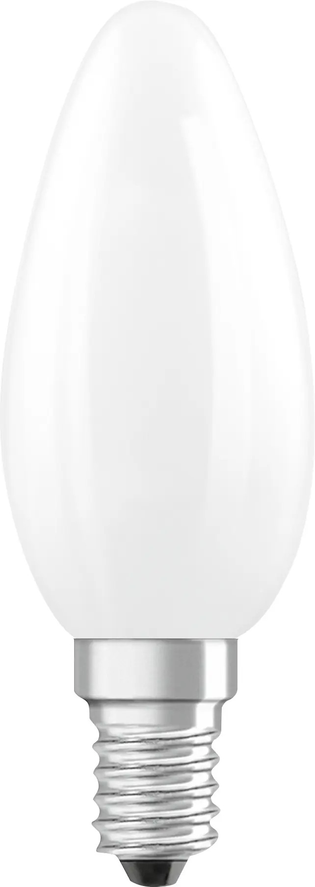 Osram LED Leuchtmittel E14 2er Pack Star Classic 3,4W matt warmweiß