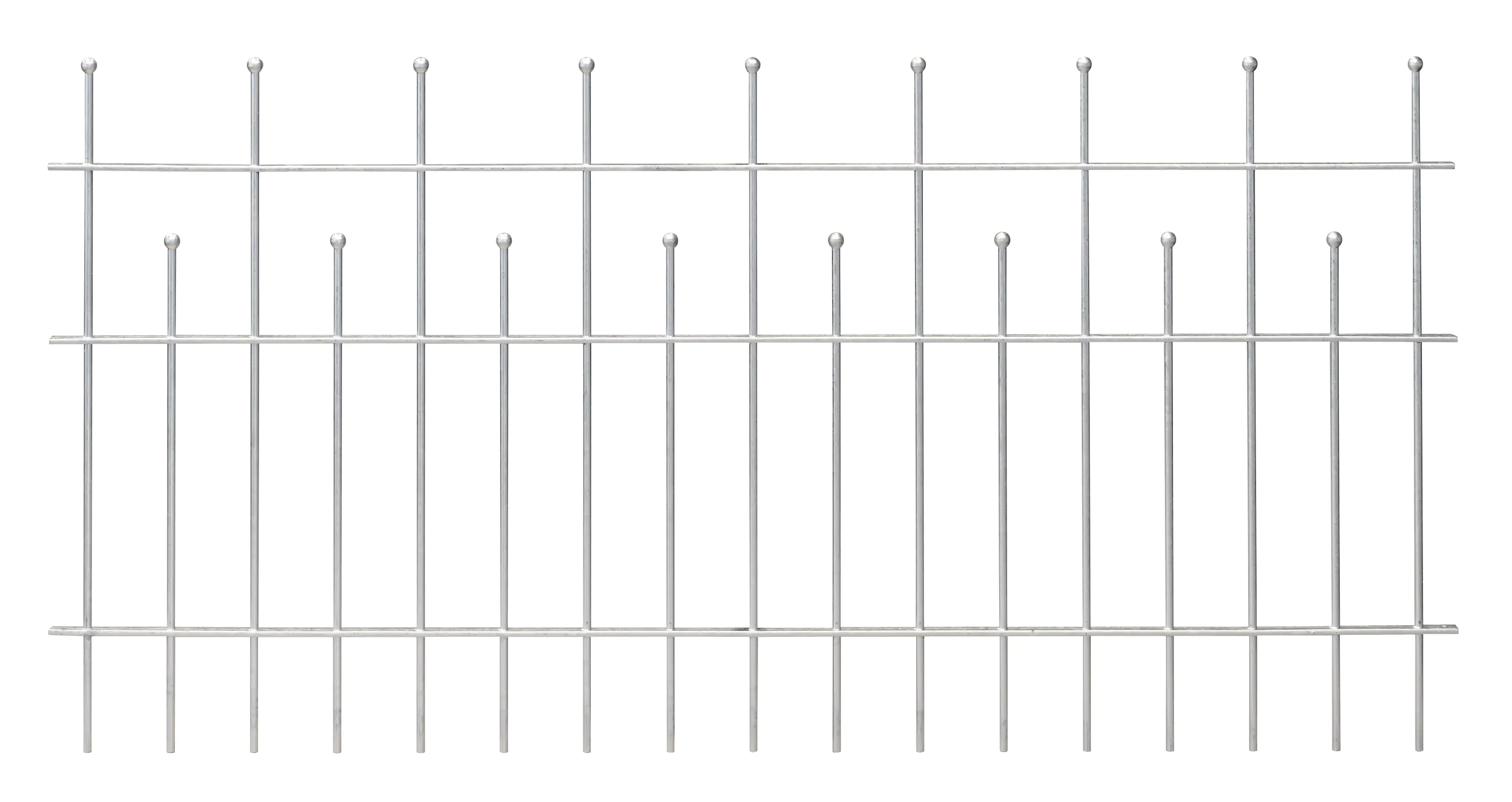Alberts Zaunfeld Madrid 98,5 x 200 cm anthrazit