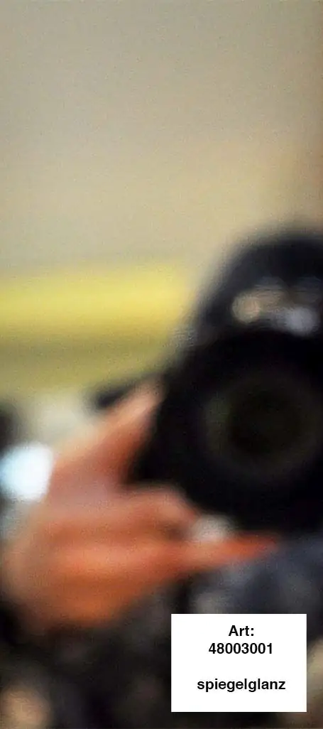 alfer Design-Platte 1000 x 600 mm PVC (Kunststoff) glatt spiegelglanz