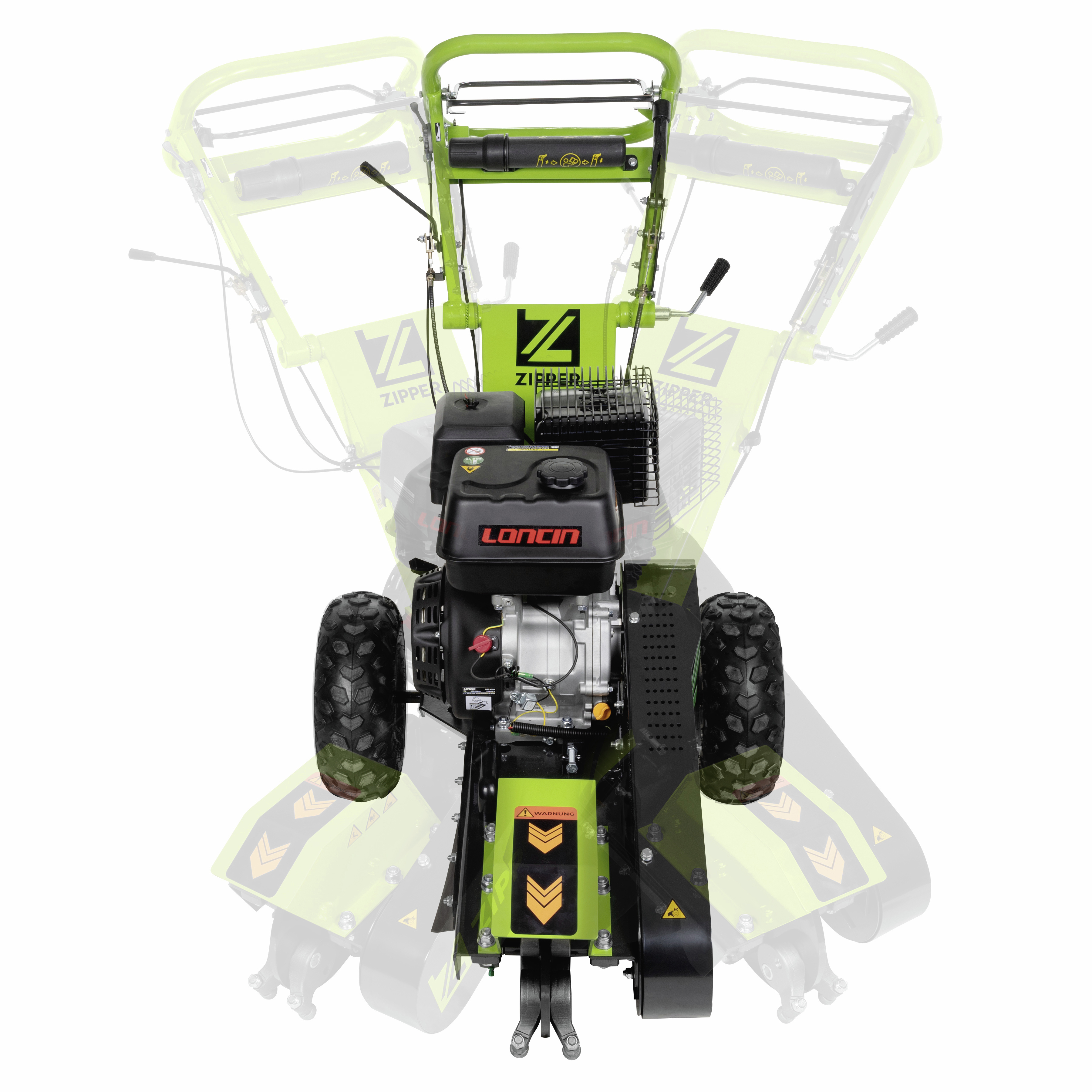 Zipper Baumstumpffräse ZI-BSF1500, Fräshöhe 600 mm, max. Neigung 15°