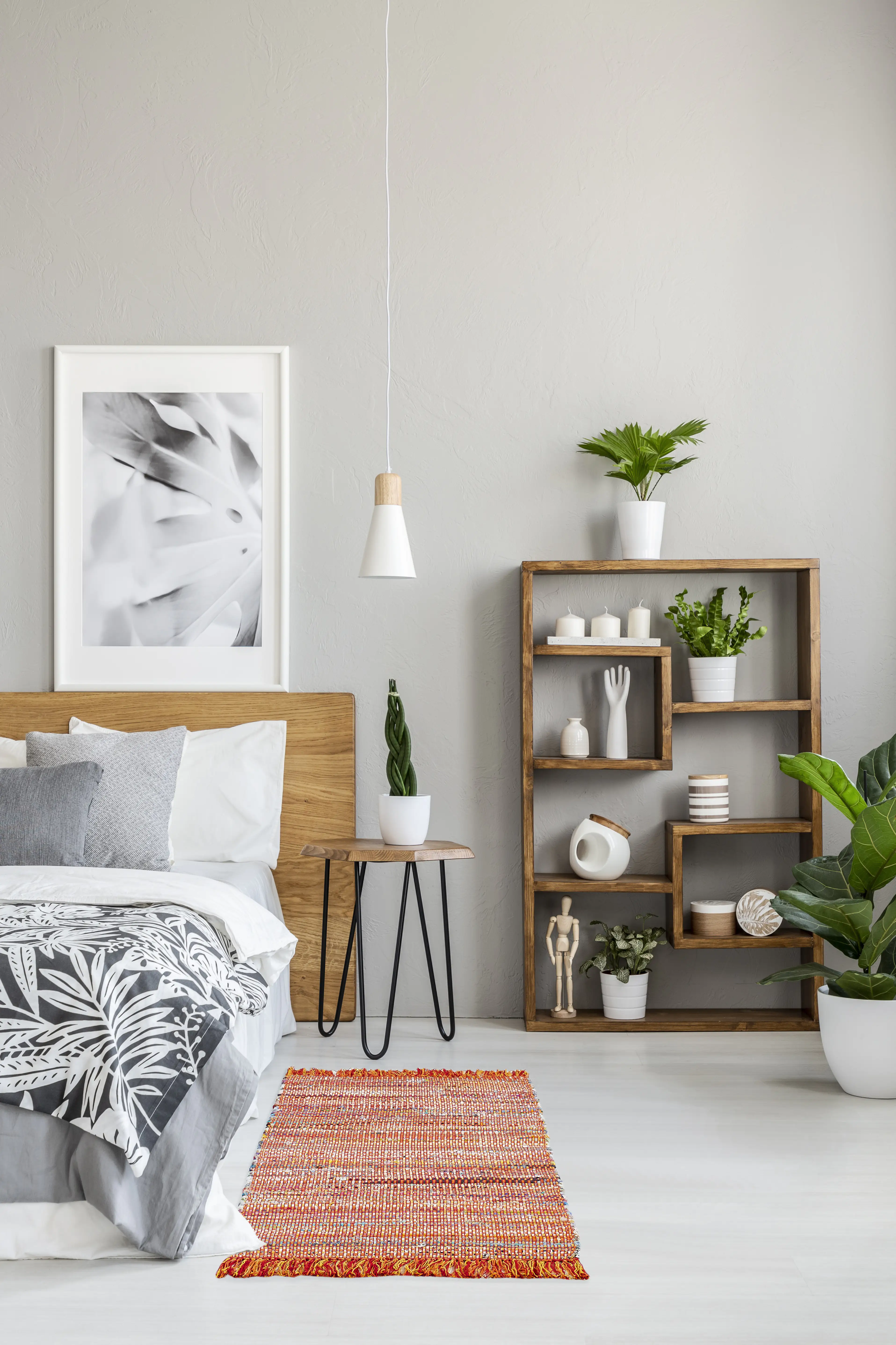 4002398909916_1 Alabama Fleckerlteppich Frida orange, 60 x 120 cm