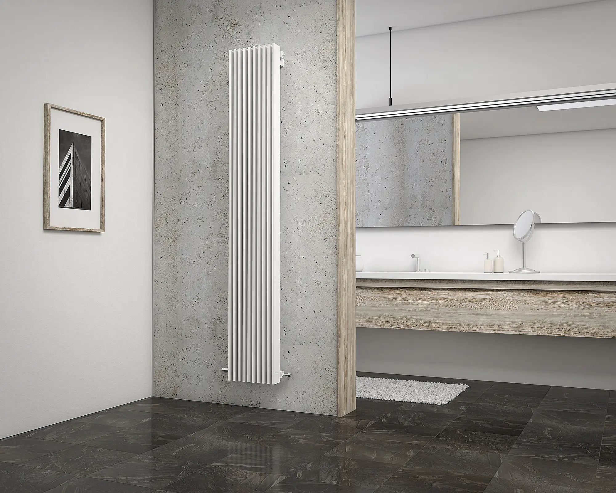 Schulte Badheizkörper London 180 x 29,5 x 14 cm 1018 Watt