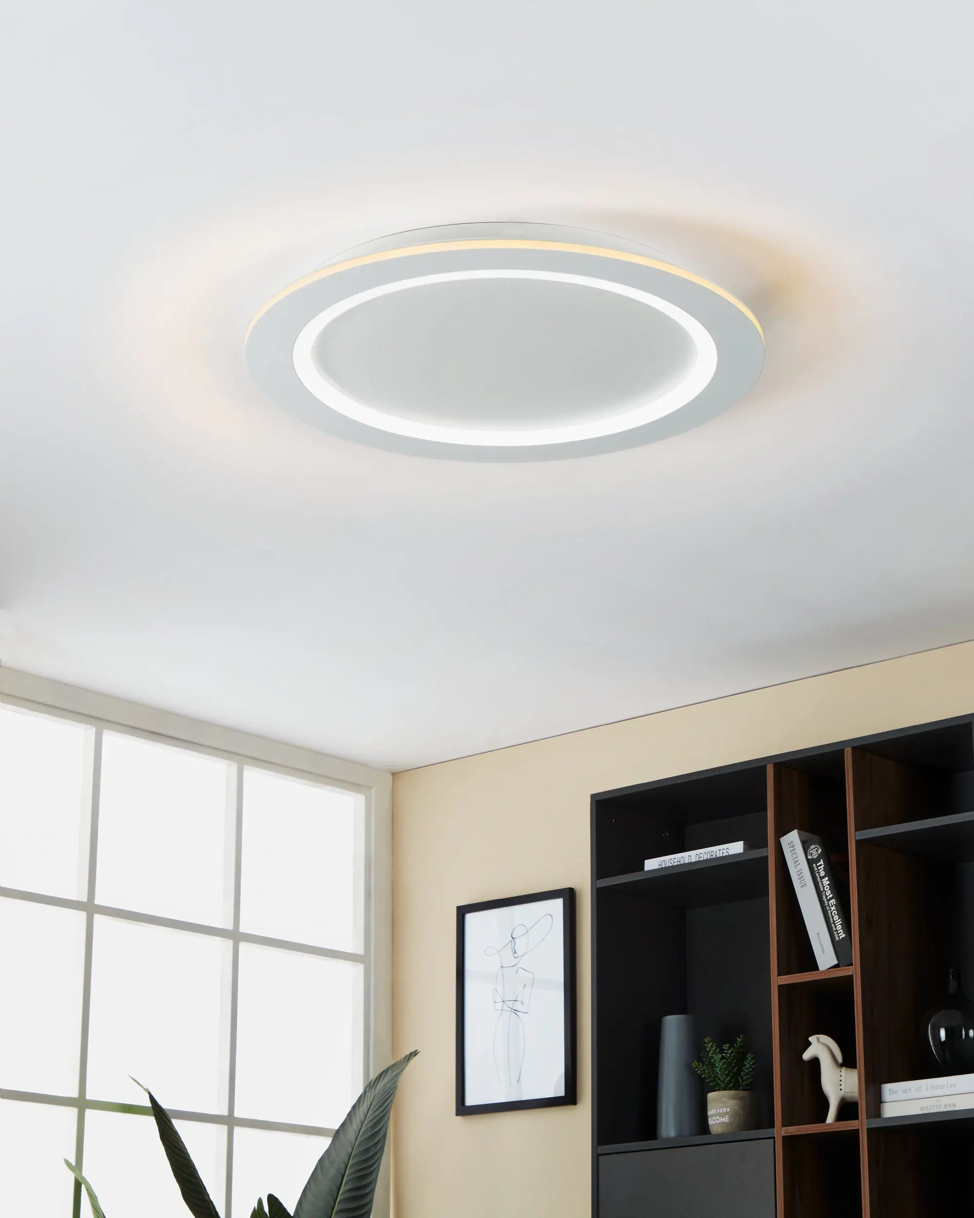 Eglo Connect LED Deckenleuchte Padrogiano-Z weiß Ø 59,5 cm Eglo Connect LED Deckenleuchte Padrogiano-Z weiß Ø 59,5 cm