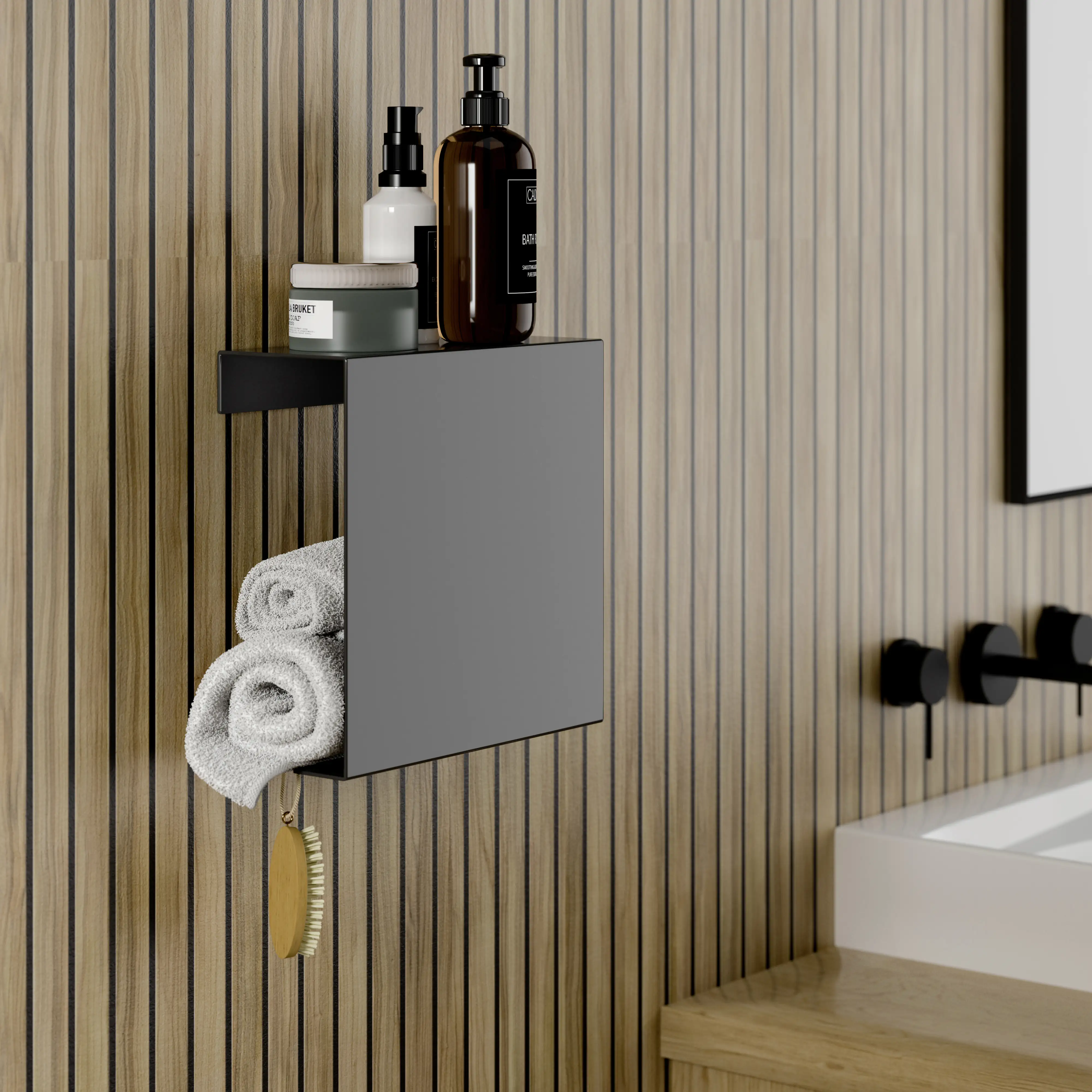 Schulte Duschablage zum Kleben Größe L