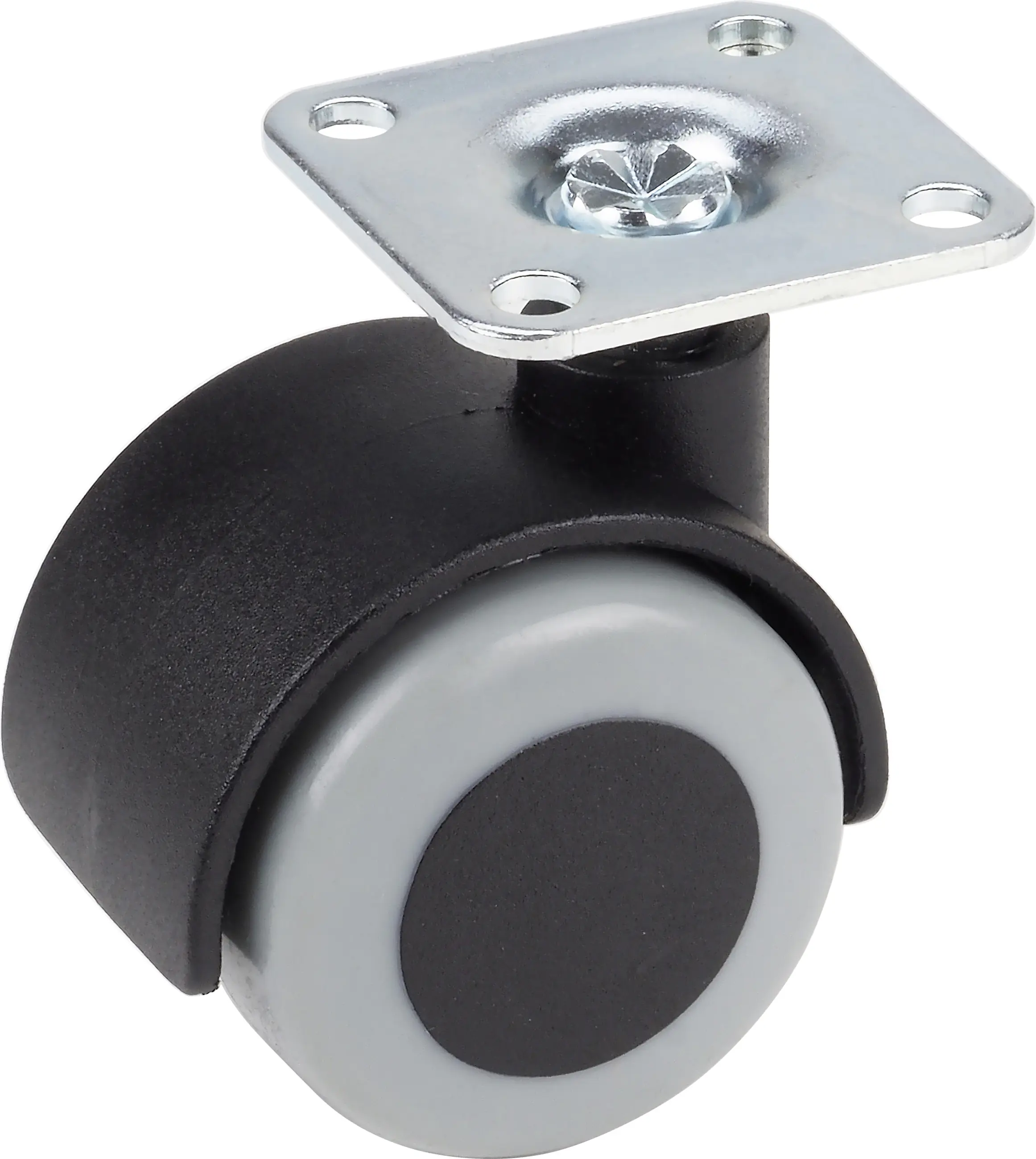 Doppelrolle Ø 40 mm für empfindliche Böden Tragkr. 30 kg