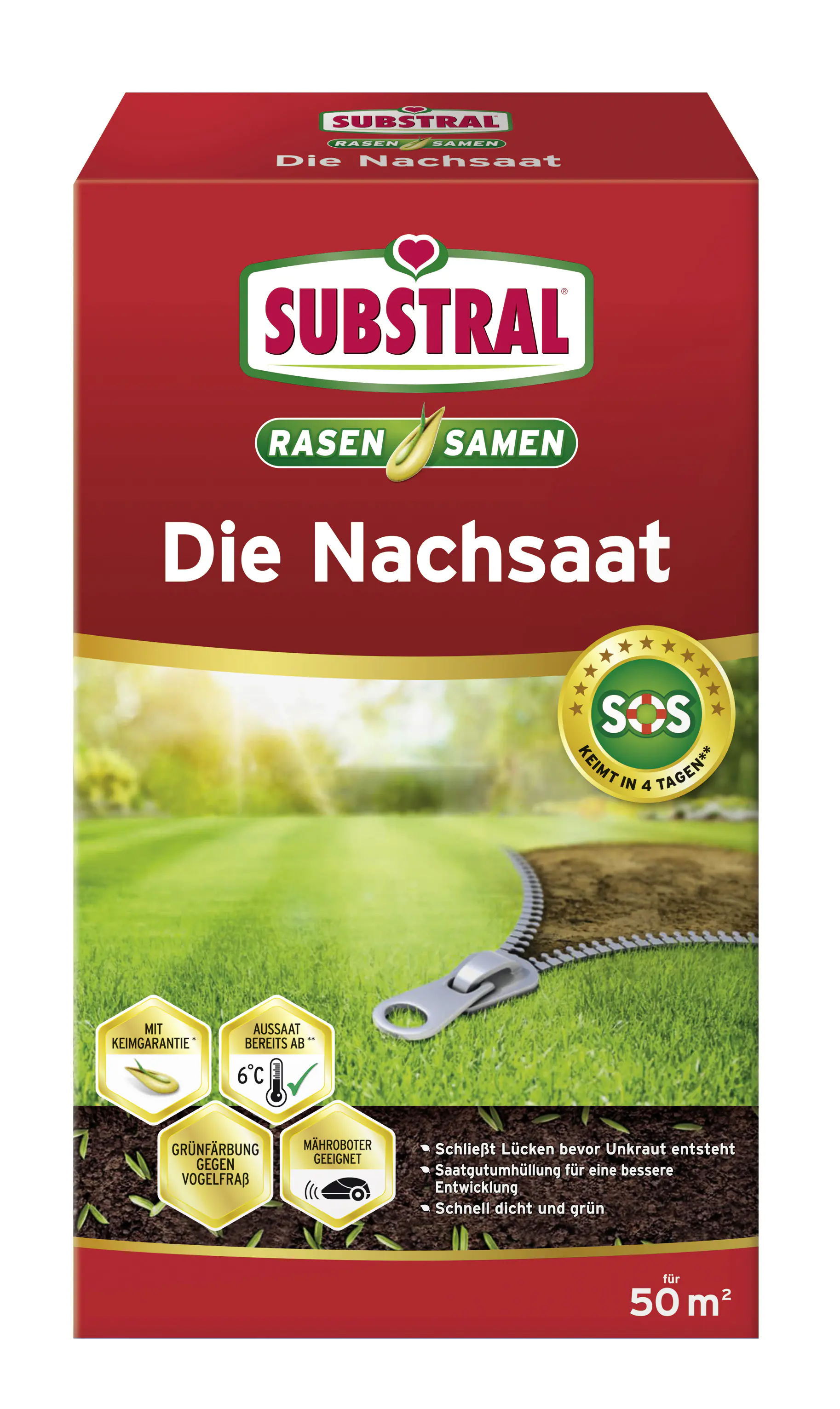 Substral Rasensamen Die Nachsaat 1 kg für 50 m² Substral Rasensamen Die Nachsaat 1 kg für 50 m²