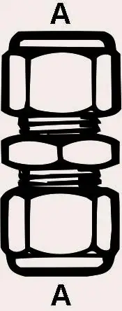 Cornat Klemmring Verschraubung Ø 22 mm